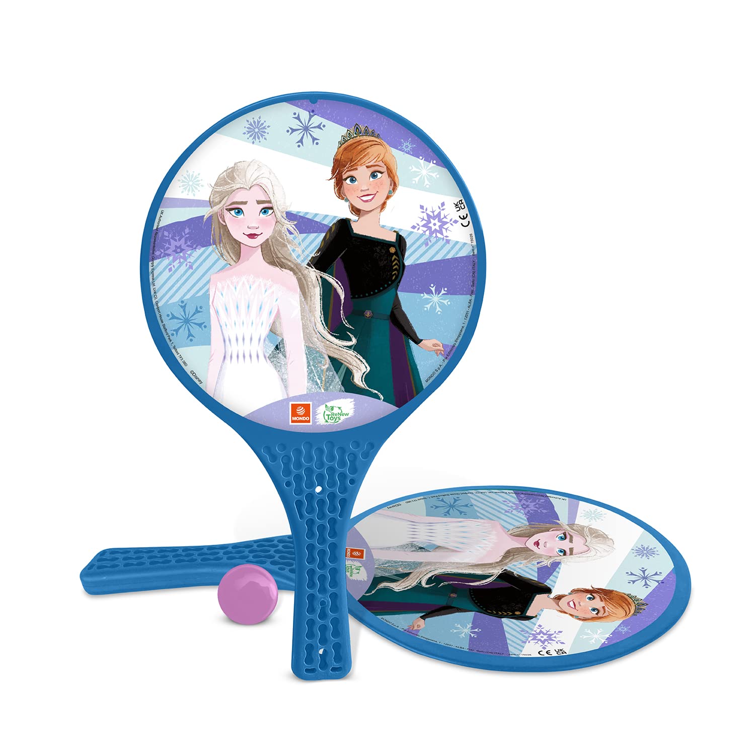 Mondo Paddle Bat Set Frozen 2, 15026, Multicolor, 0726016