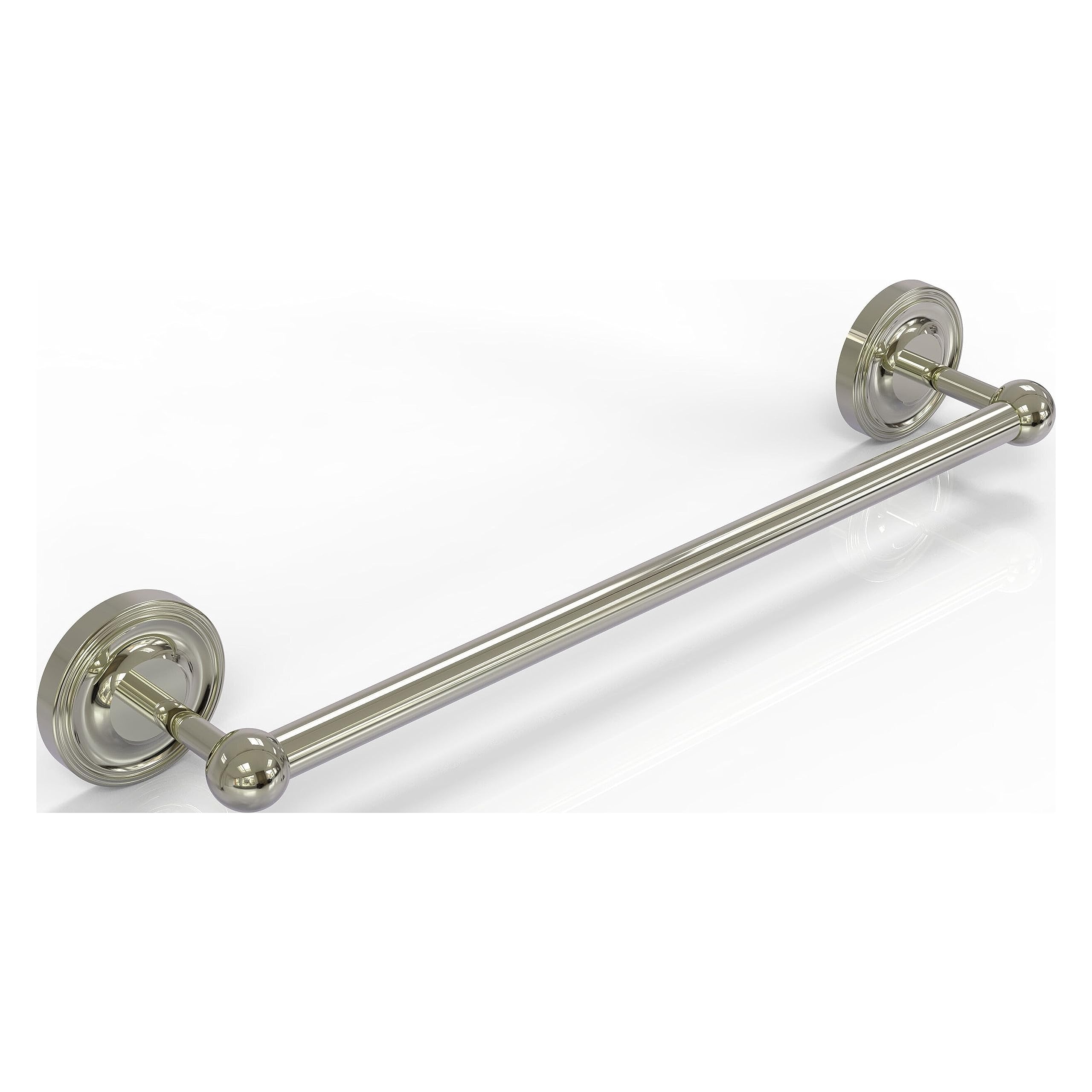 Allied Brass PR-41/18 Prestige Regal Collection 18 Inch Towel Bar, Polished Nickel