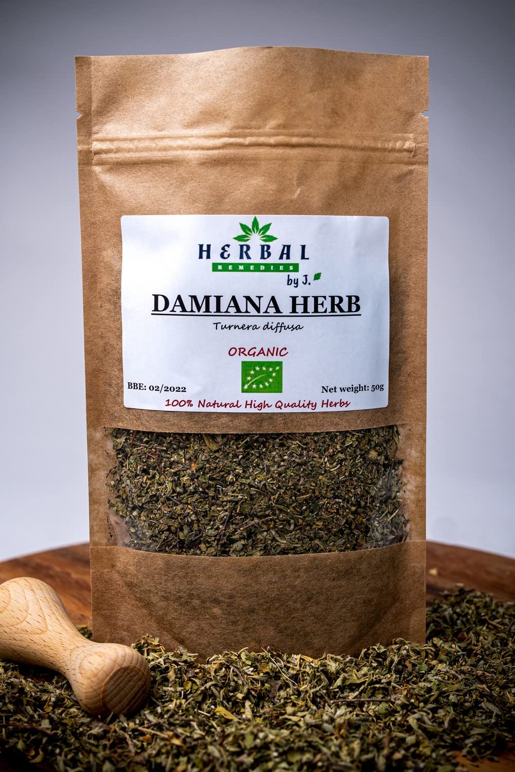 Damiana Tea Loose Dried Leaves/Turnera diffusa - Herbal Remedies by J. - Ziele Damiana