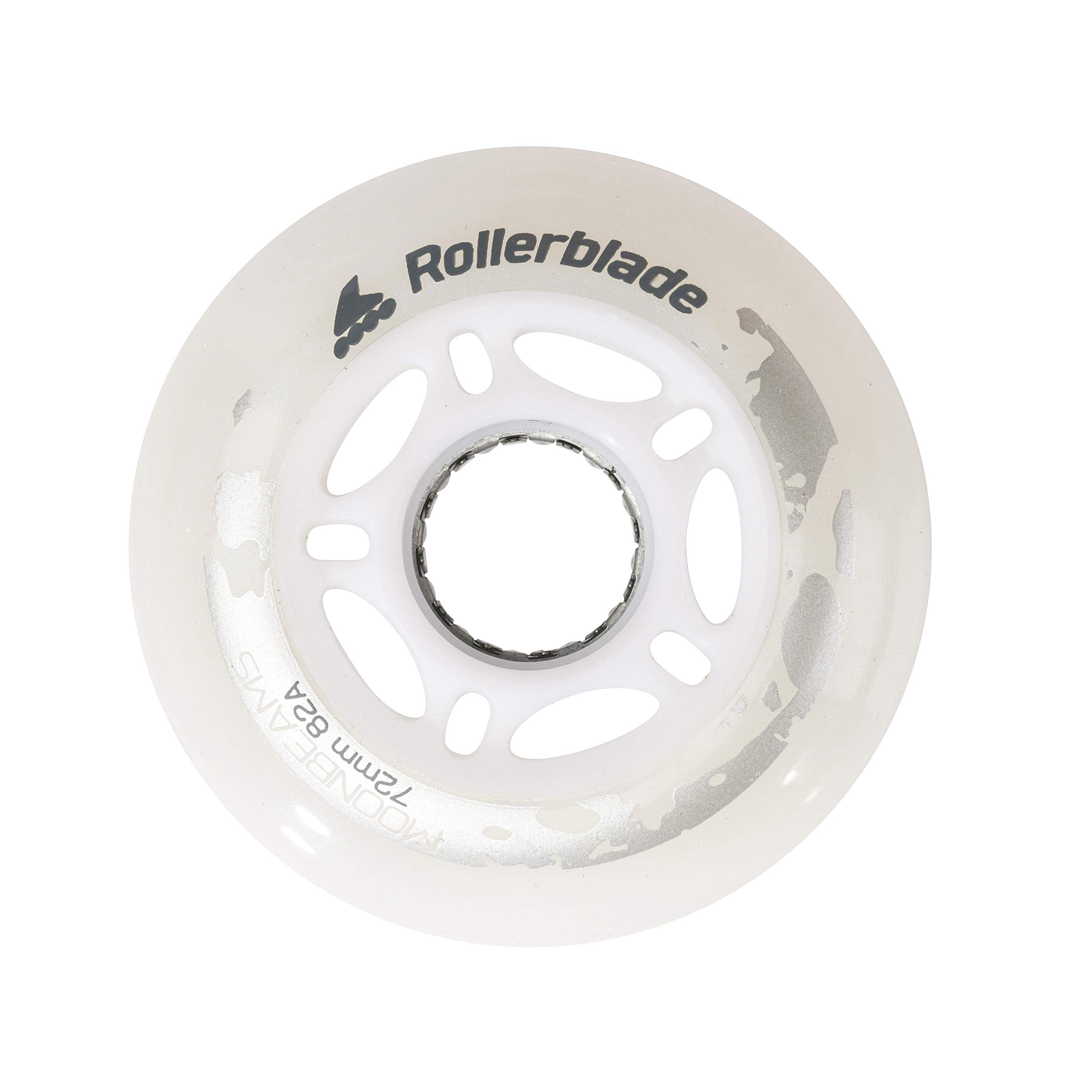 Rollerblade Moonbeam 72mm Wheels, 4 Pack