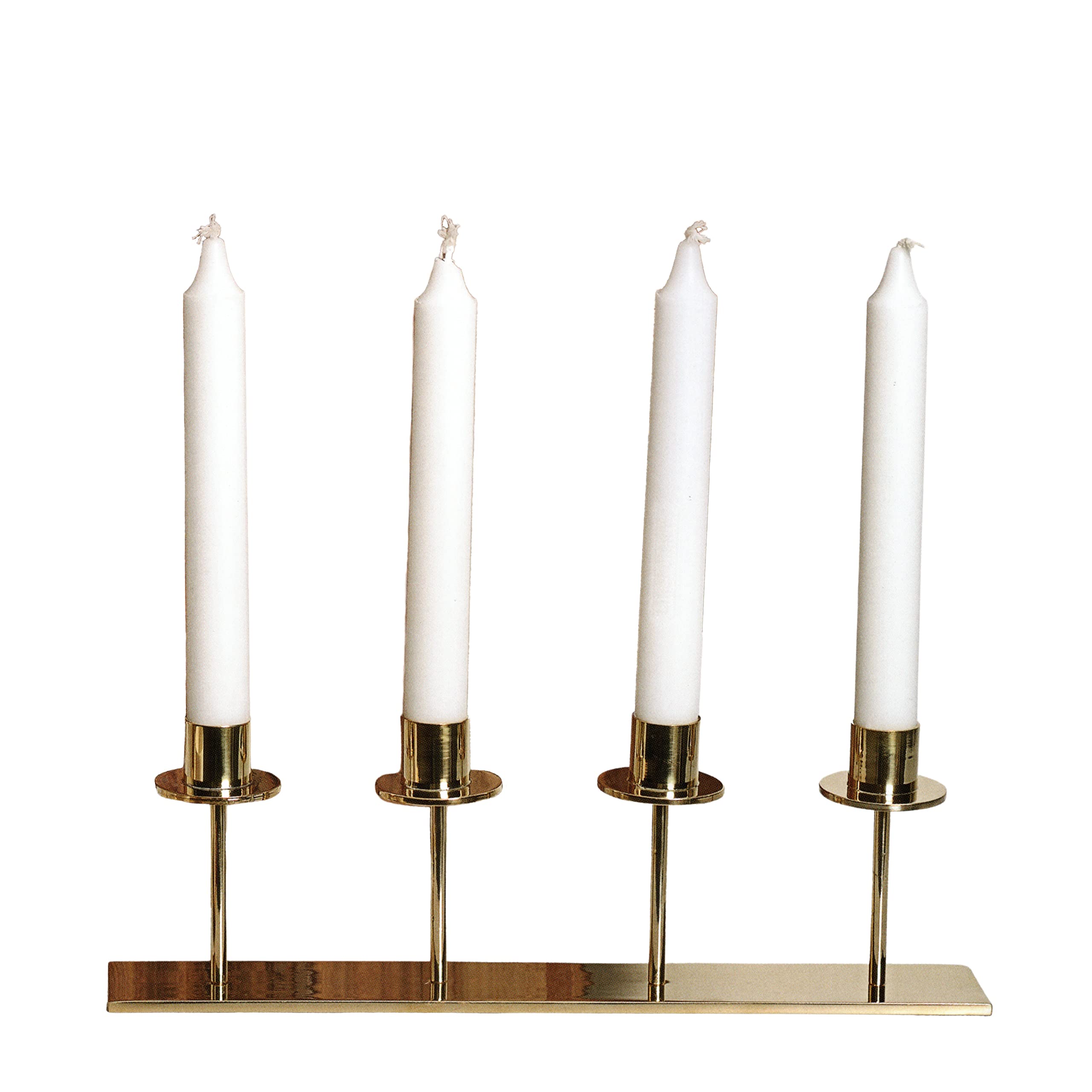 Festival 4-Lite Candle Holder/Stand, Handmade, Brass, 1 Kg 21NW003