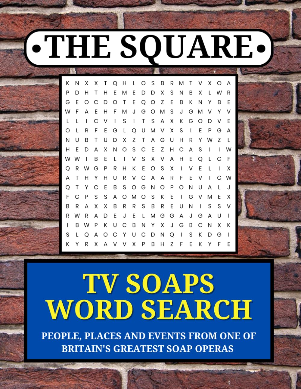 The Square TV Soaps Word Search: The Perfect Gift for any Fan of Television Soap Operas