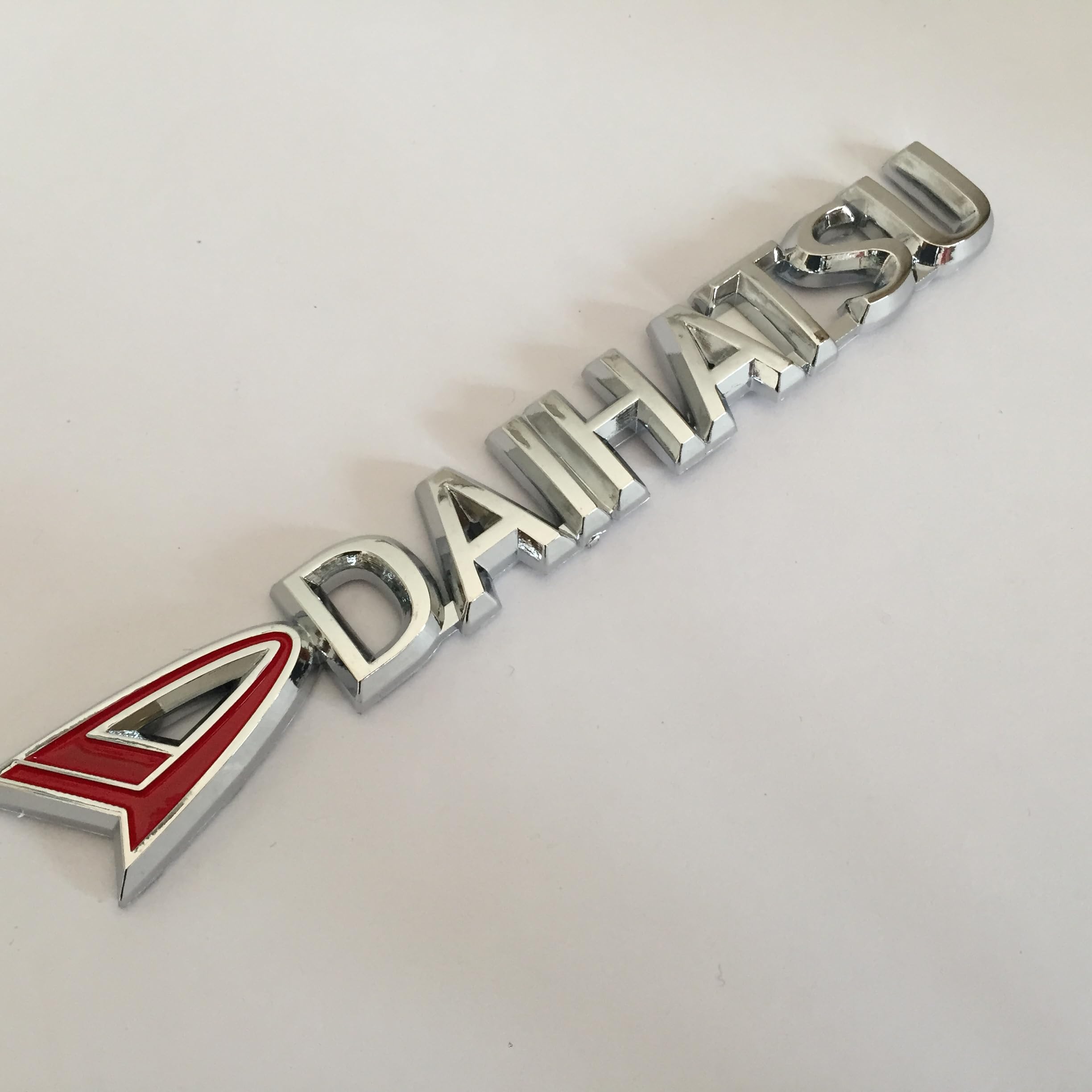 Automobile - 1pcs 3D ABS Daihatsu car Letter Rear trunk Decals Emblem badge sticker Decal for D-Base D-R Pico Materia Kopen COPEN Esse