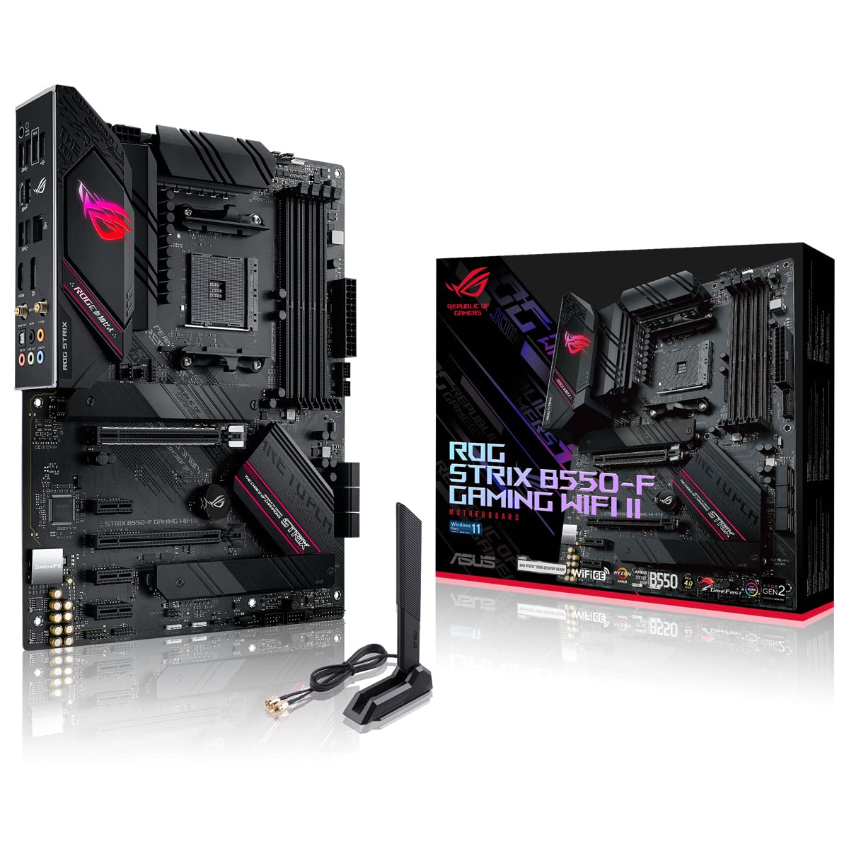 ASUS ROG STRIX B550F GAMING WIFI II AMD B550 Socket AM4 ATX