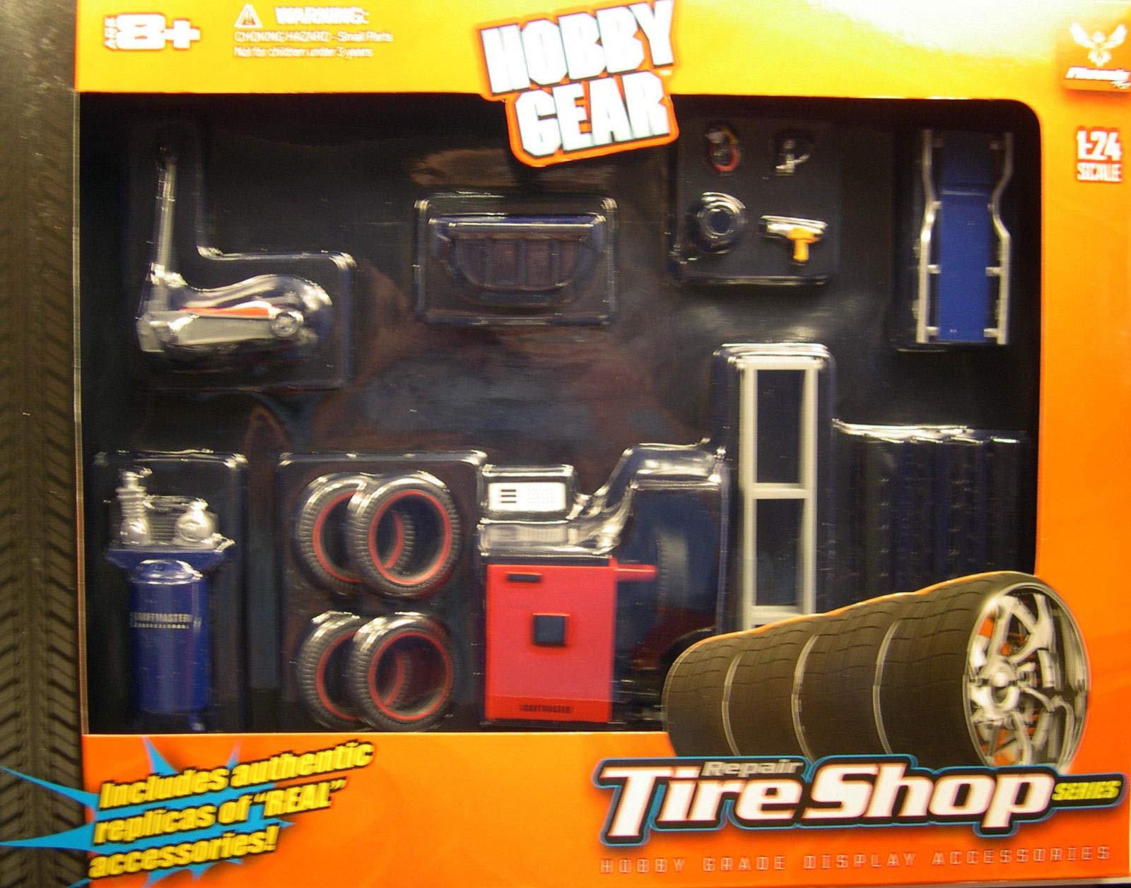 Repair Tire Shop Series 1:24 Scale - 20 pc set