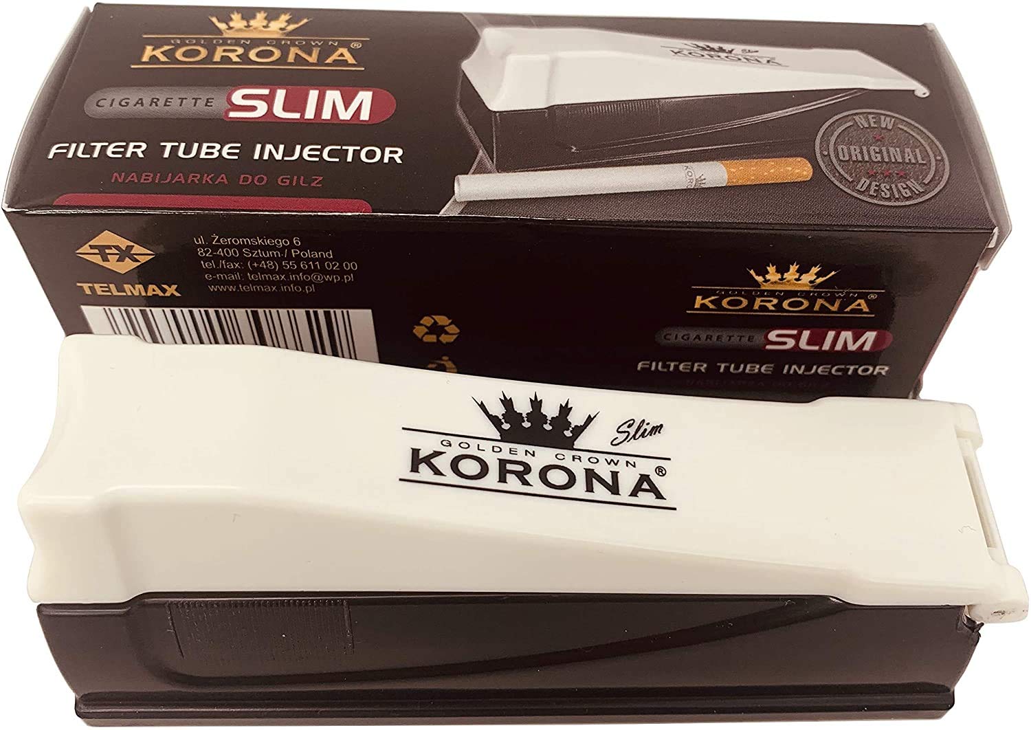 Korona Slim Tubing Machine for Empty Cigarette Tubes