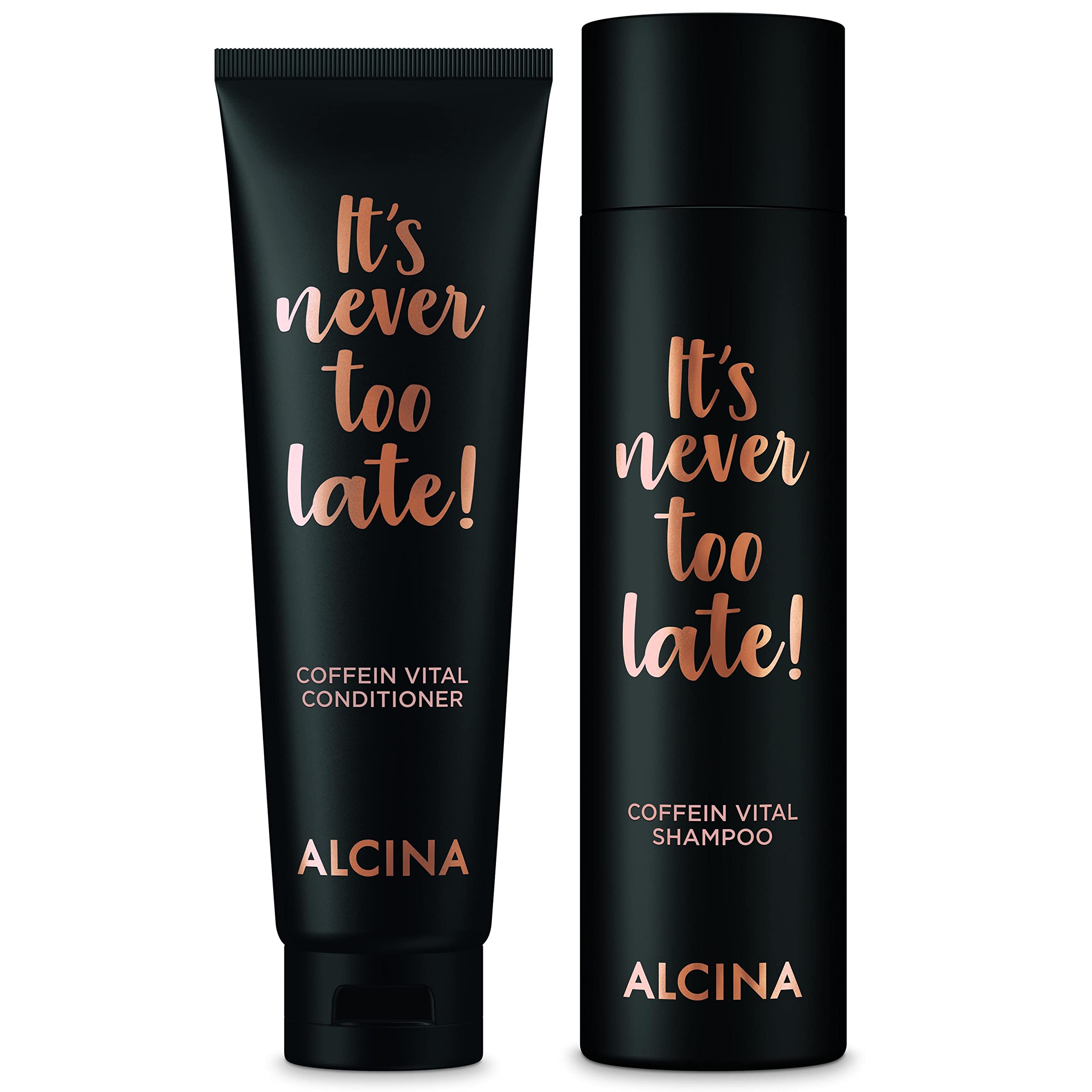 ALCINACaffeine Vital Shampoo and Conditioner Set | For Longer and Stronger Hair | Professional Hair Care Made in Germany