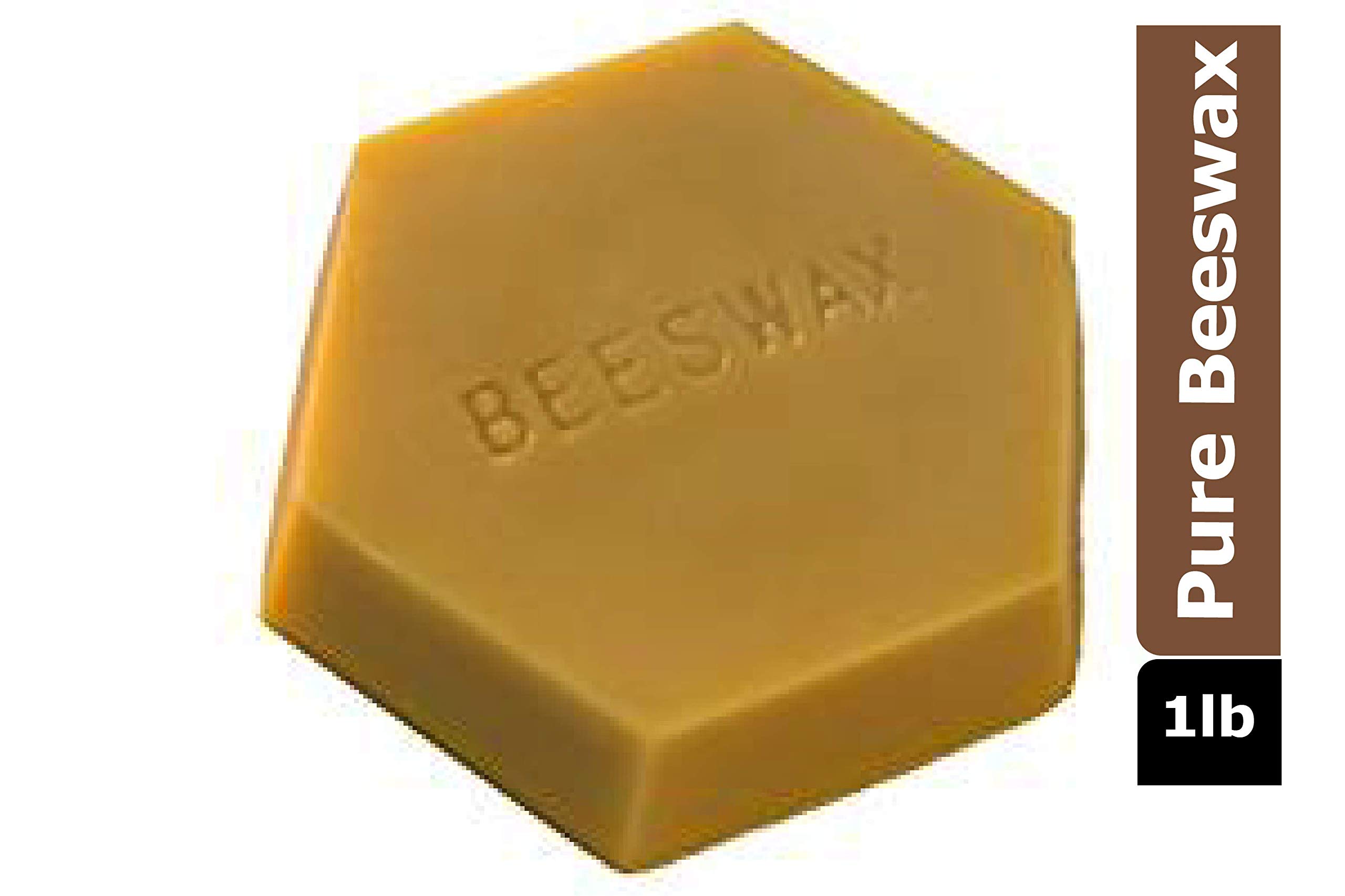 All Natural Beeswax, Made in USA (1 lb) by Desert Creek Honey