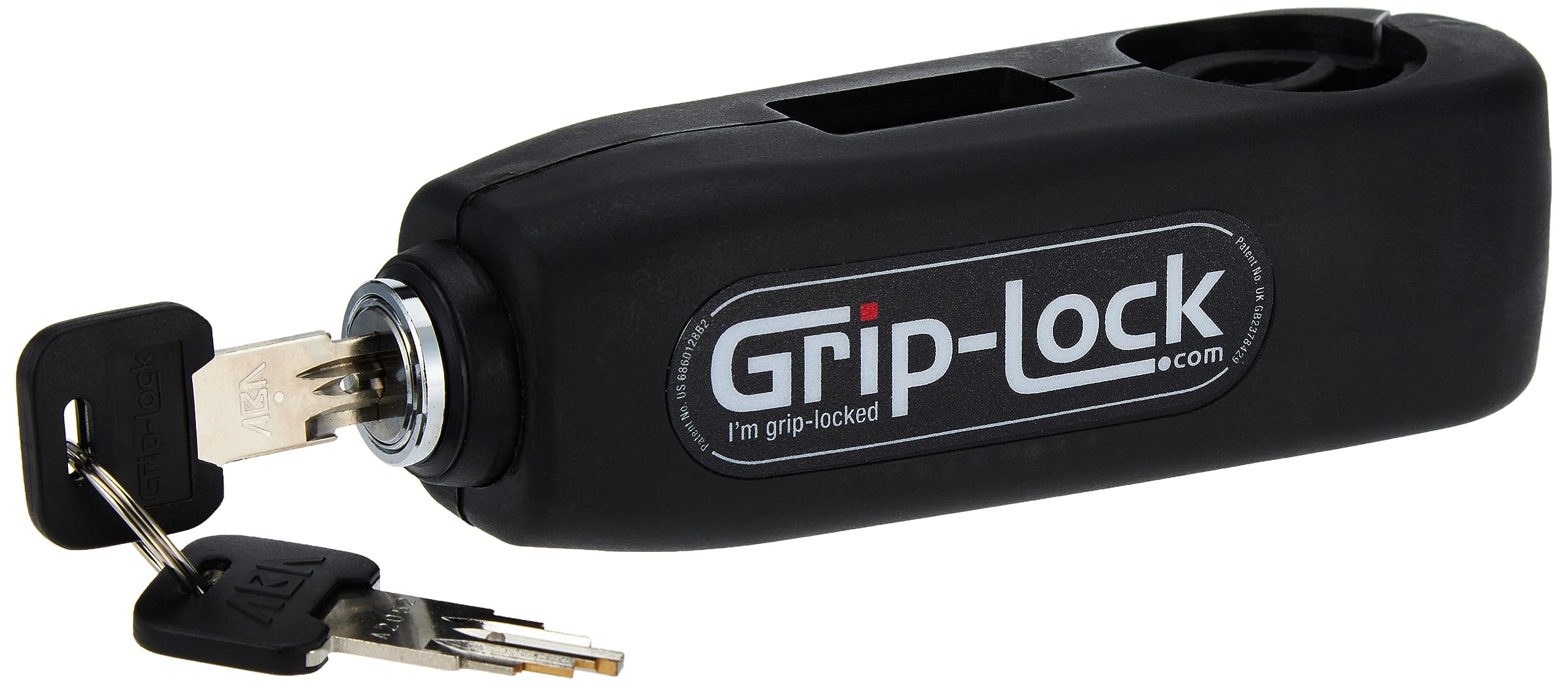 グリップロック Grip-Lock Glblack Black Motorcycle And Scooter Handlebar Security Lock