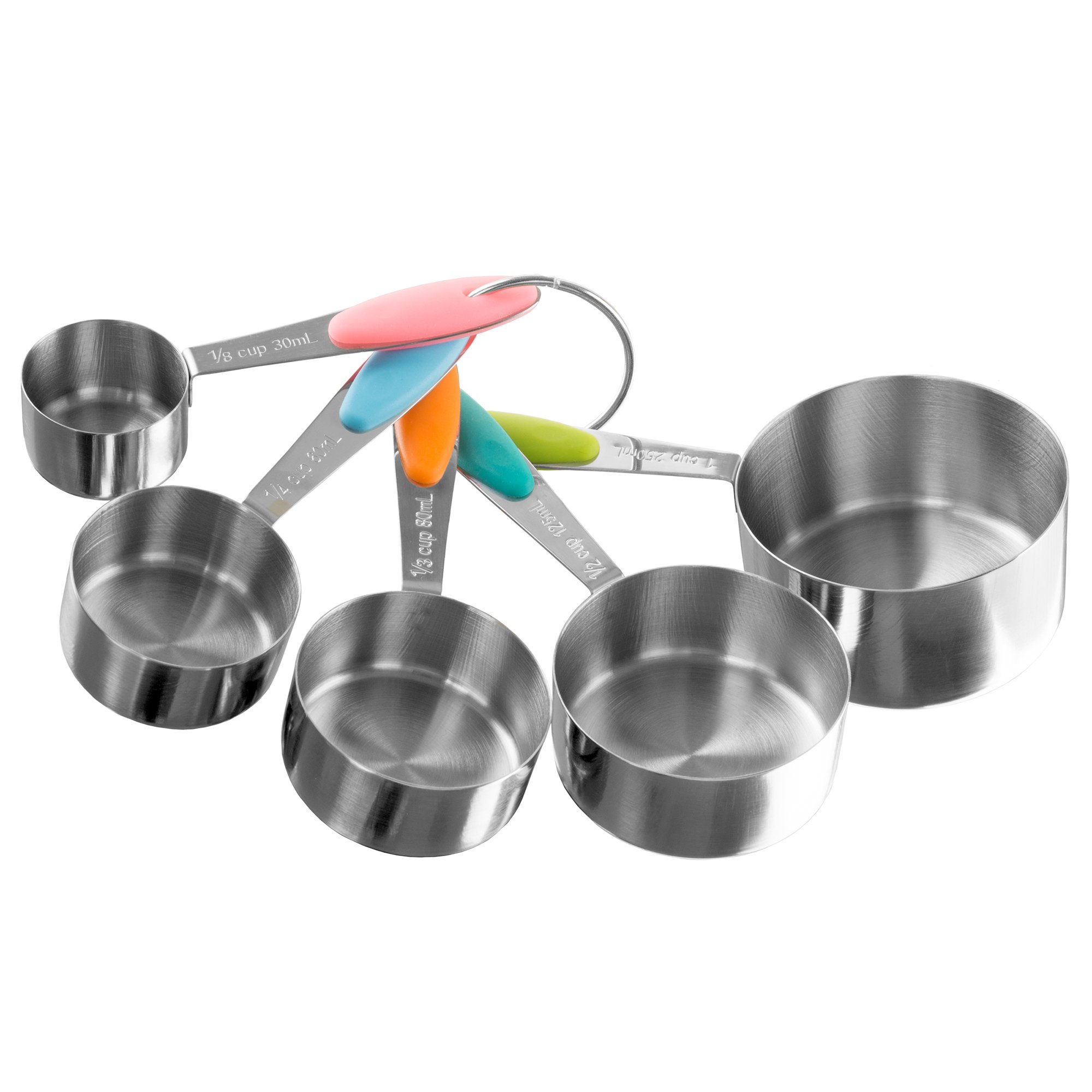 Classic Cuisine Measuring Cups Set, Normal, Stainless Steel