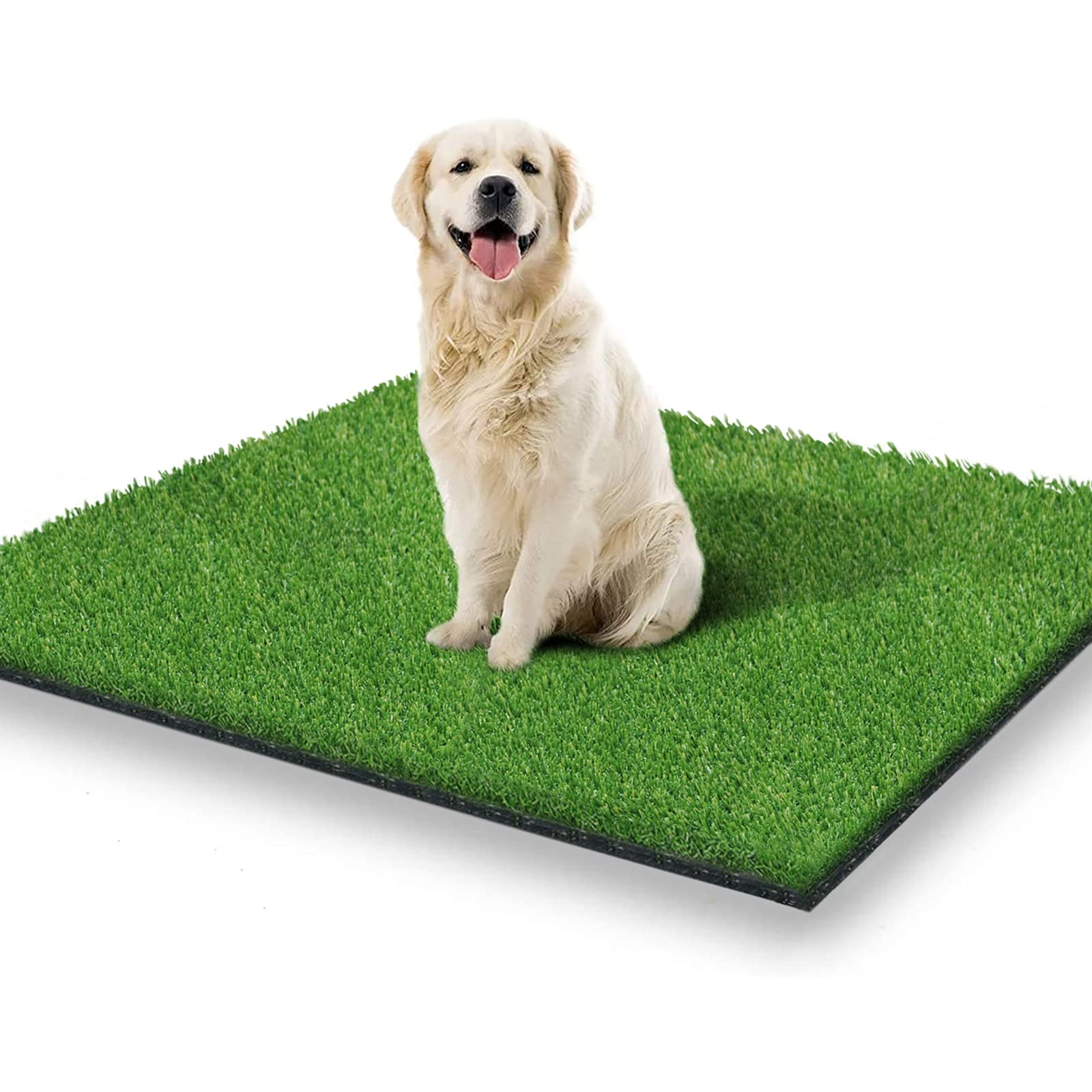 39.3 x 31.5 inches Artificial Grass Rug Turf for Dogs Indoor Outdoor Fake Grass for Dogs Potty Training Area Patio Lawn Decoration