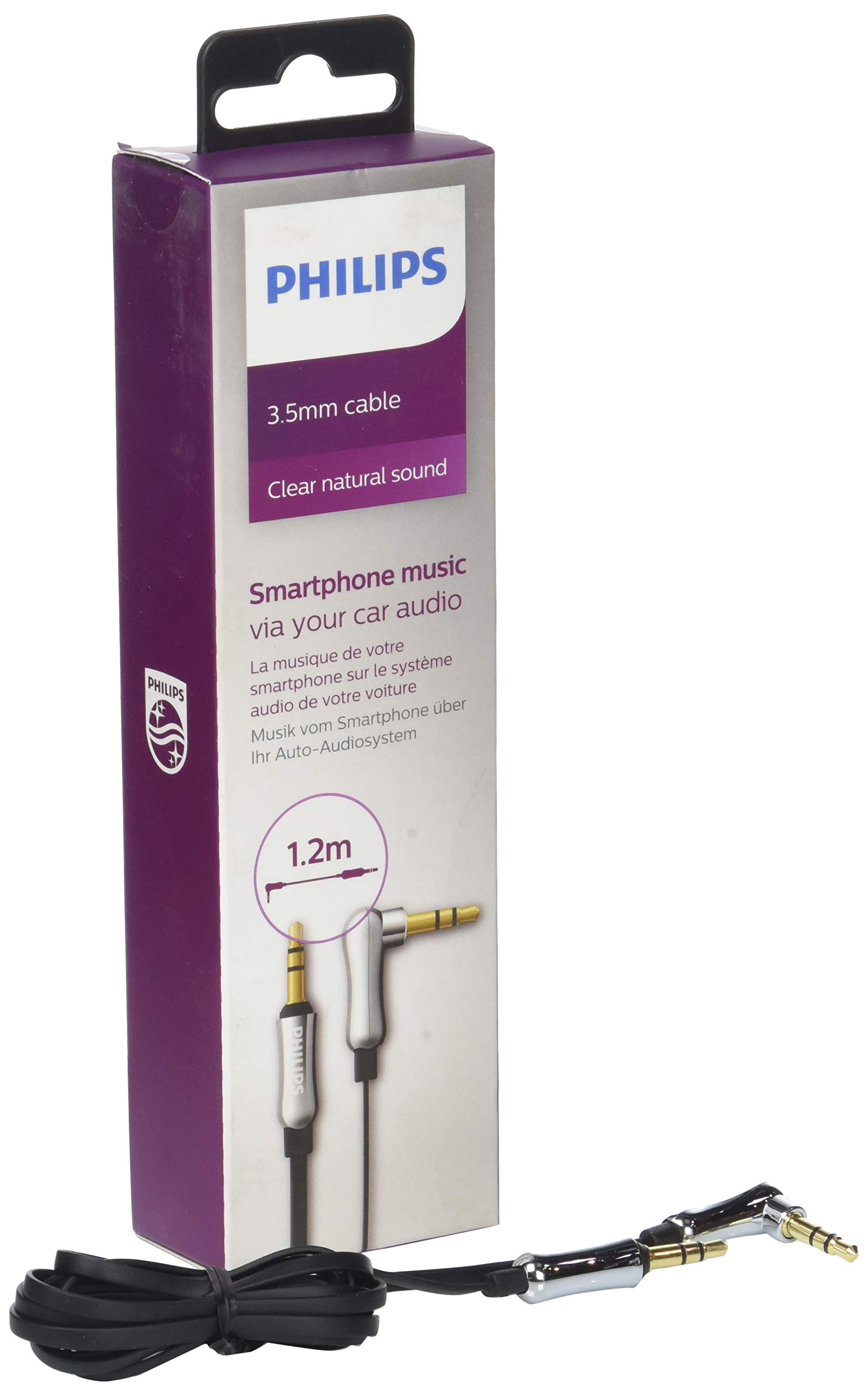 PHILIPS AUX CABLE 1.2M UNIVERSAL DLC2402BK/10