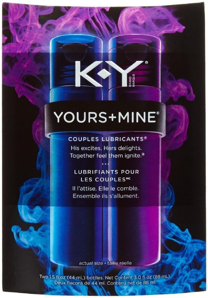 K-YYours + Mine Personal Lubricants For Couples 2 ct