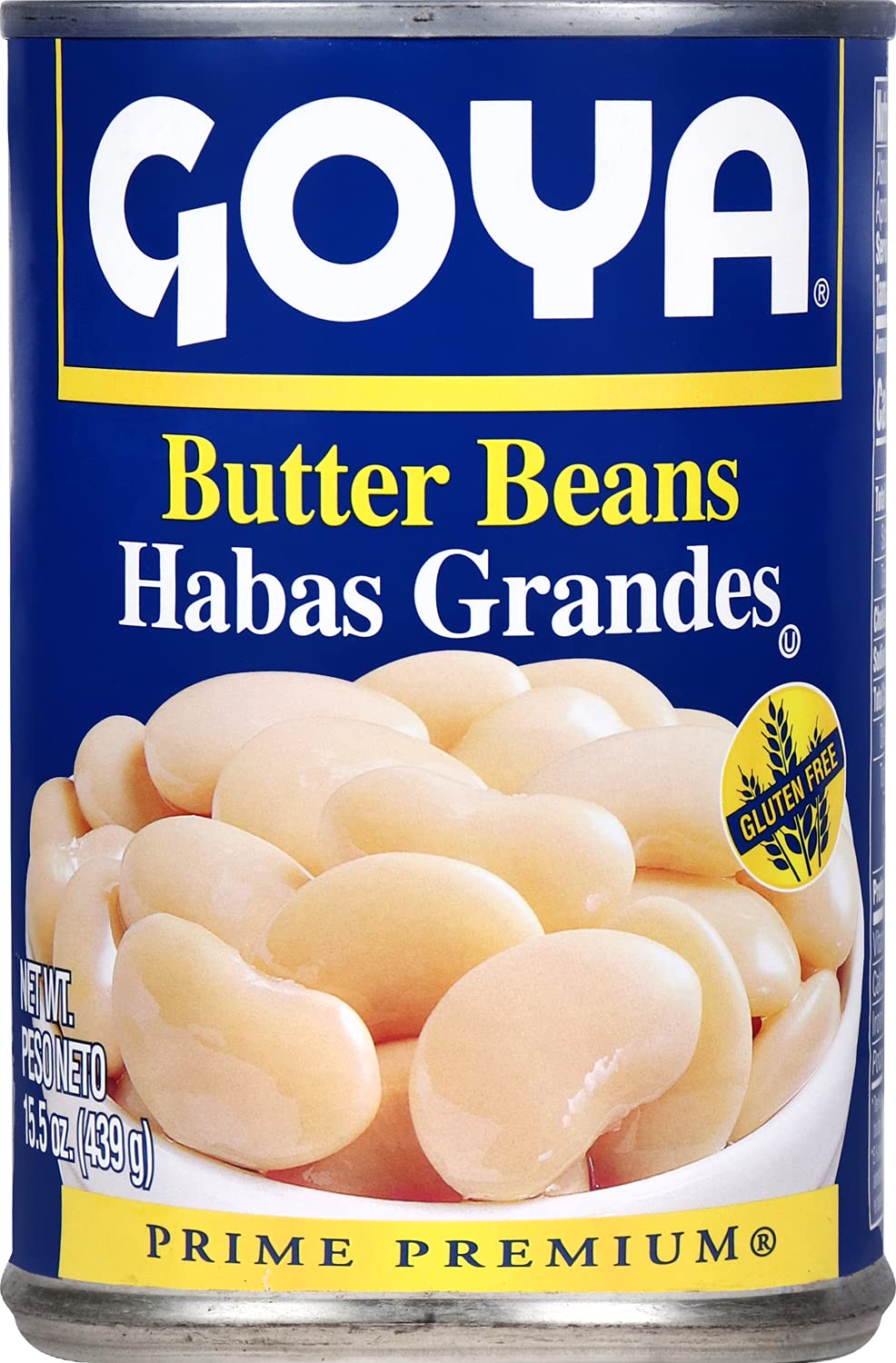 Goya Foods Butter Beans, 15.5-Ounce (Pack of 2)