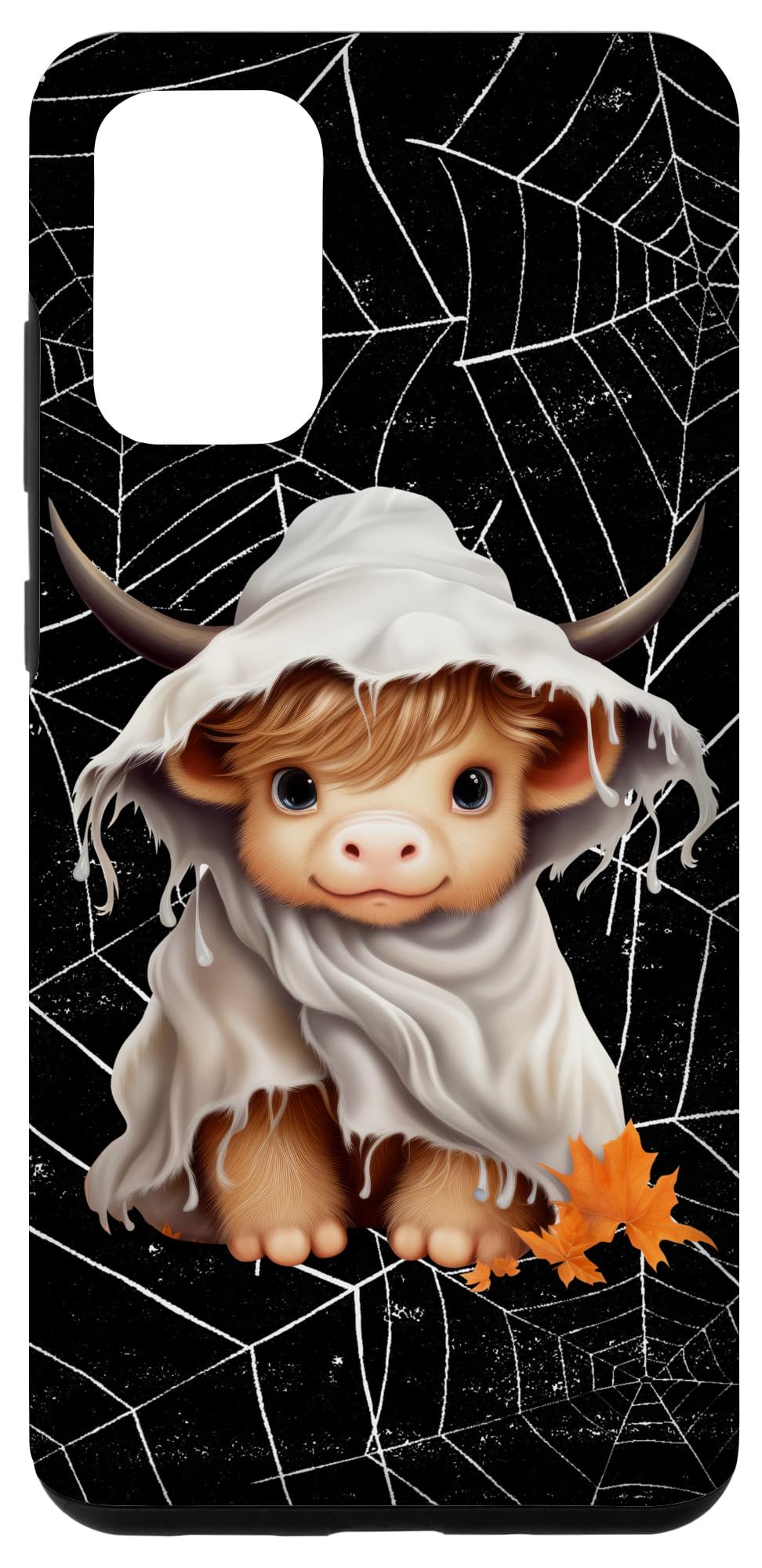 Galaxy S20+ Highland Cow Western Halloween Funny Moo-Boo Design Case