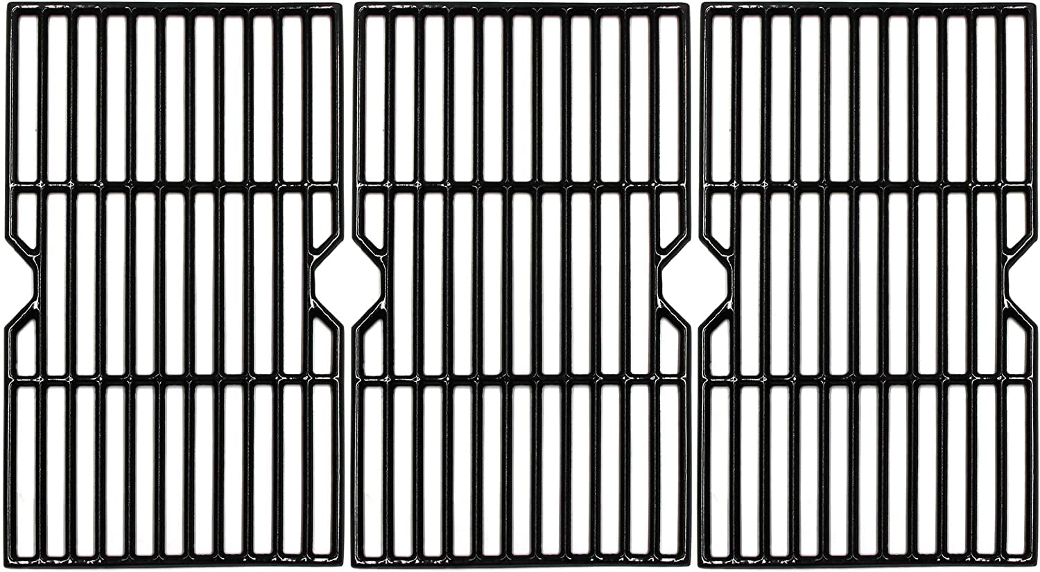 Hongso 16 1/4" Grill Grates for Dyna Glo DGF510SBP Parts DGB515SDP DGB515SDP-D DGF510SSP 70-01-293, Backyard BY13-101-001-13 Grates, BHG Grill Parts BH13-101-099-01 BH14-101-099-01