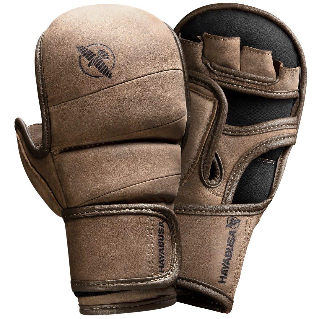 Hayabusa T3 LX Leather 7oz MMA Sparring Training Gloves Men & Women