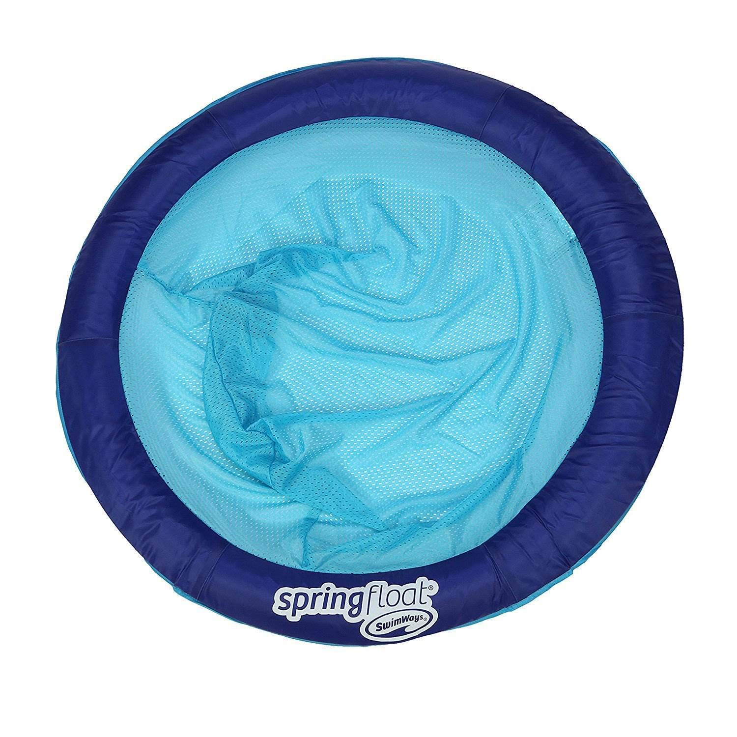 SwimWaysSpring Float Papasan (Blue/Aqua)