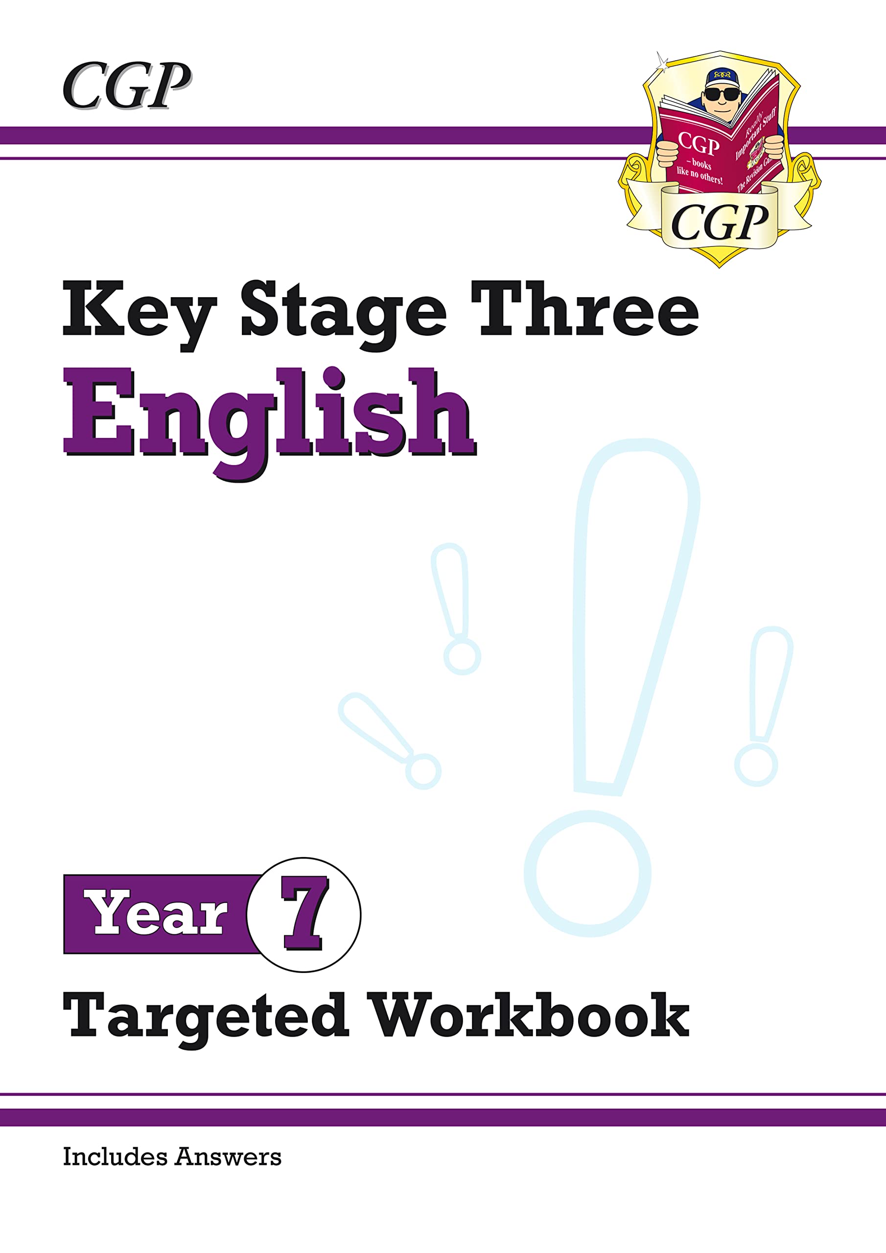 New KS3 English Year 7 Targeted Workbook (with answers) (CGP KS3 English)