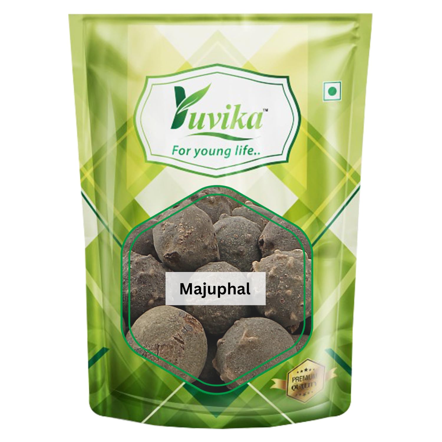 Yuvika Majuphal Manjakani Quercus Infectoria Oliv Dyer's Oak Gall Nuts (50g)