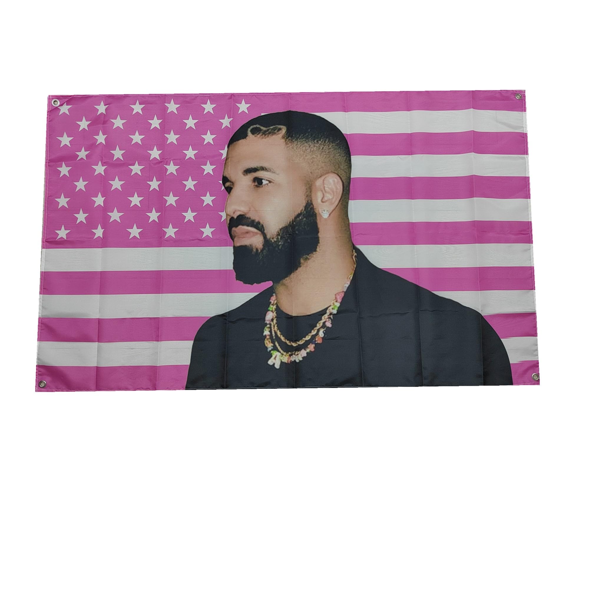 Stormflag Drake flag Drake 3x5ft American flag Tapestry Flag 90x150cm polyester 90g with four Brass Grommets and Double Stitched