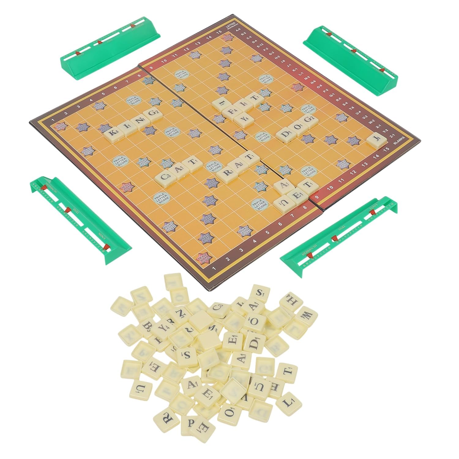 Classic Scrabble Board Game, Fun for Family and Friends