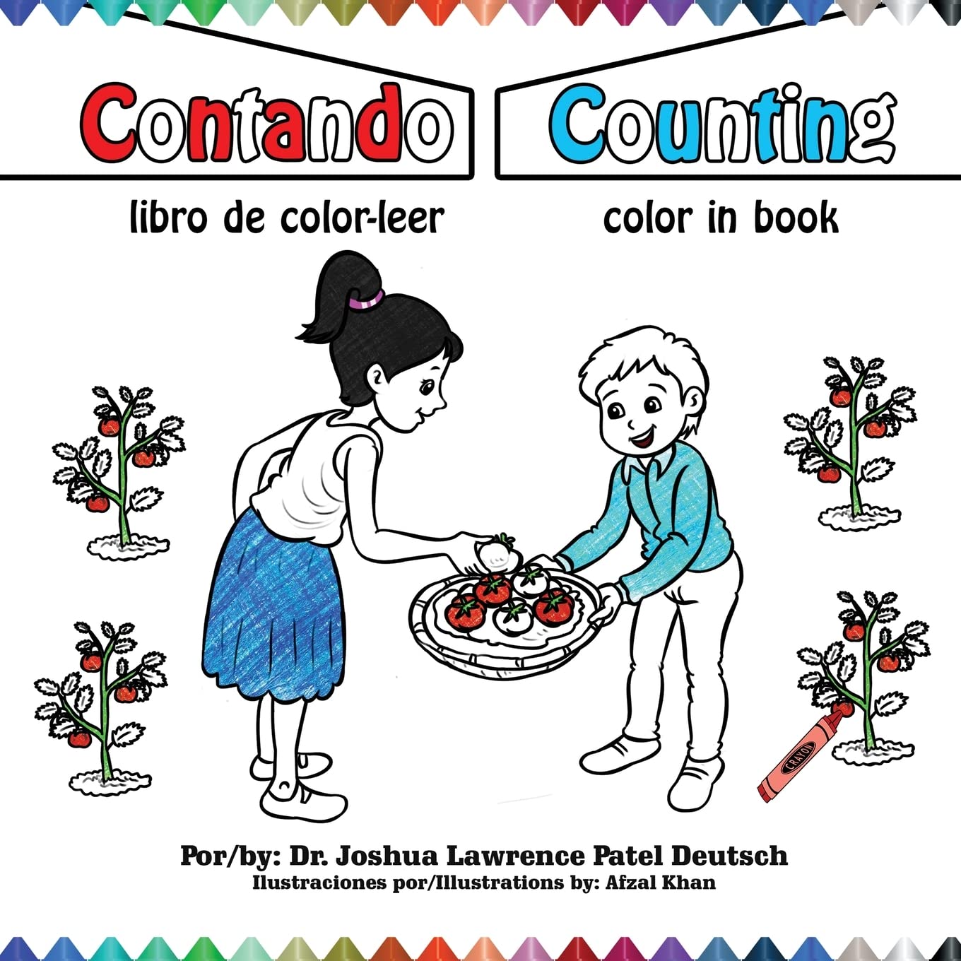 Contando libro de color leer Counting Color in book