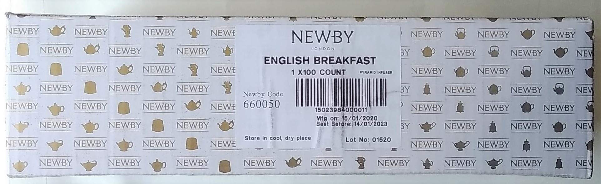 newbyLondon - English Breakfast - 100 Silken Pyramids