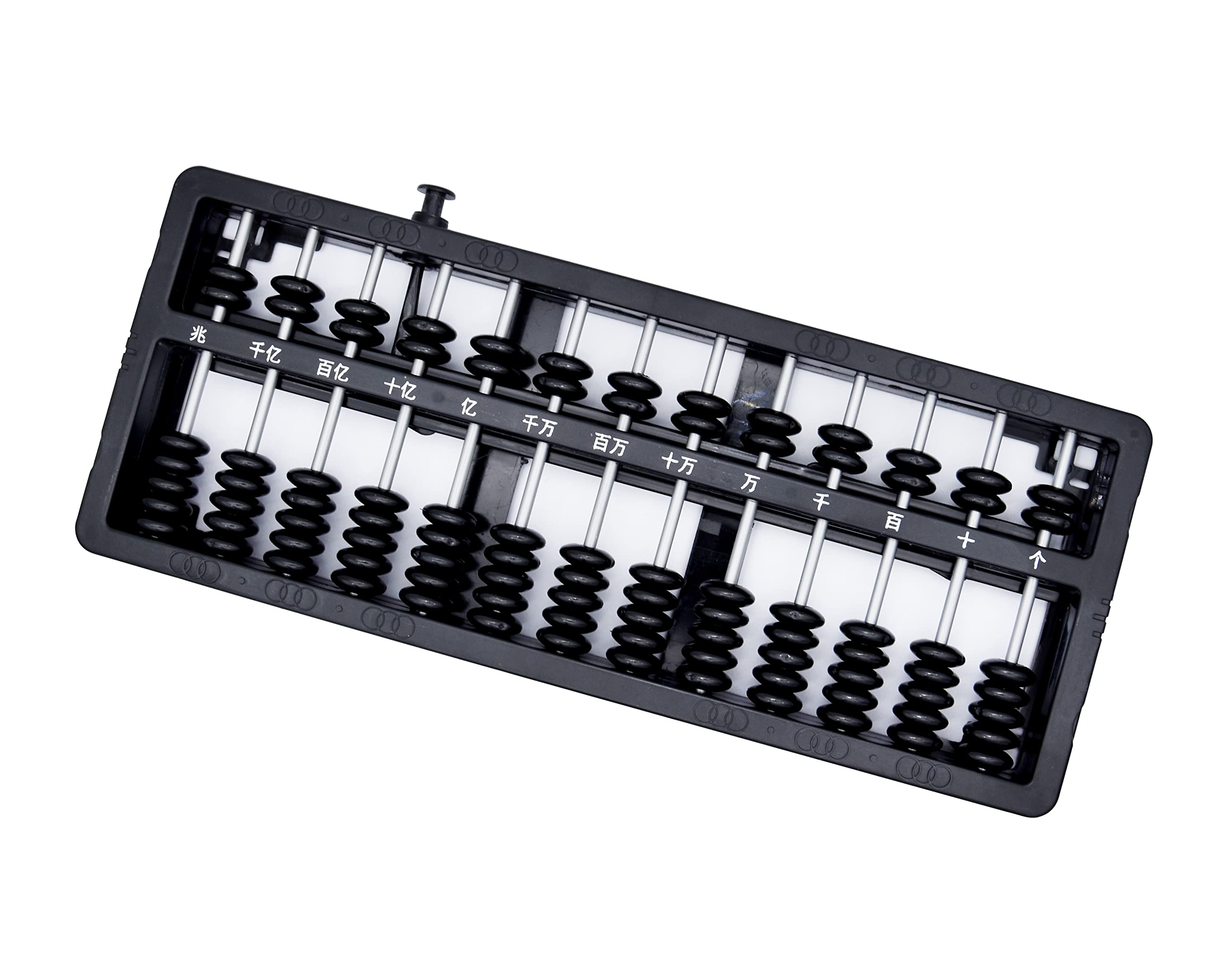 1 Piece Abacus 13 Digits, Abacus Chinese Vintage, Abacus Wooden, for Arithmetic Mathematic Education