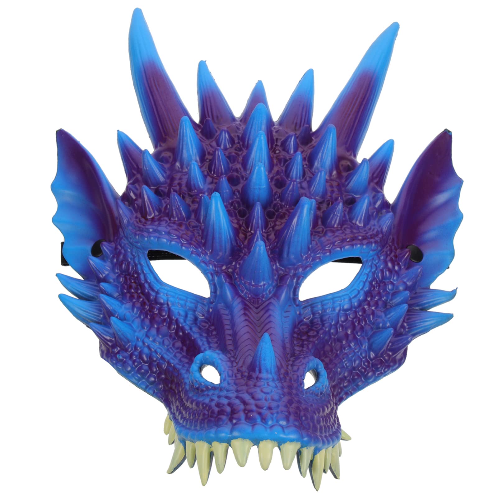 SosoportCosplay Dragon Mask Kids Mask Dragon Mask, Scary Animal Half Mask, Party Cosplay Animal Mask for Halloween Masquerade Cosplay Fun Party Kid Mask Scary Dragon Mask