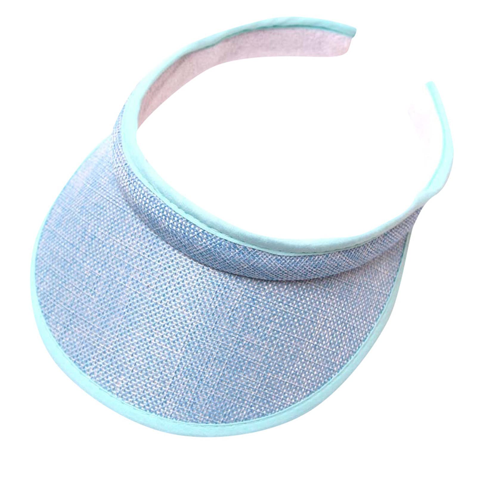 DDDHL Summer Sun Visor Hats for Men Women Kids Beach Cap Sport Visors for Tennis Volleyball Running Jogging Cycling Fishing