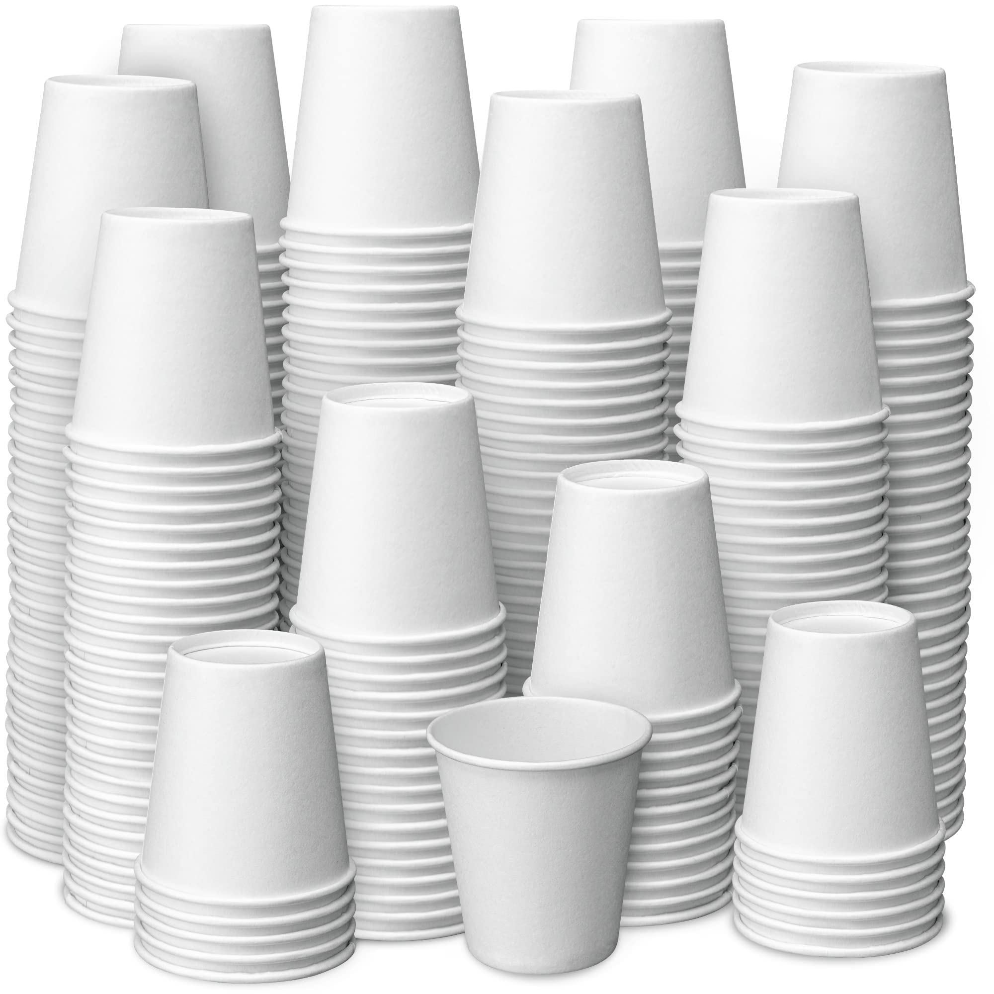 Prestee 1000 Pack 3 Oz Paper Cups - Disposable Cups | Espresso Cups | Bathroom Cups 3 Oz Paper | Mouthwash Cups | Small Paper Cups | 3 Oz Bathroom Cups 3 Oz Paper | Small Cups