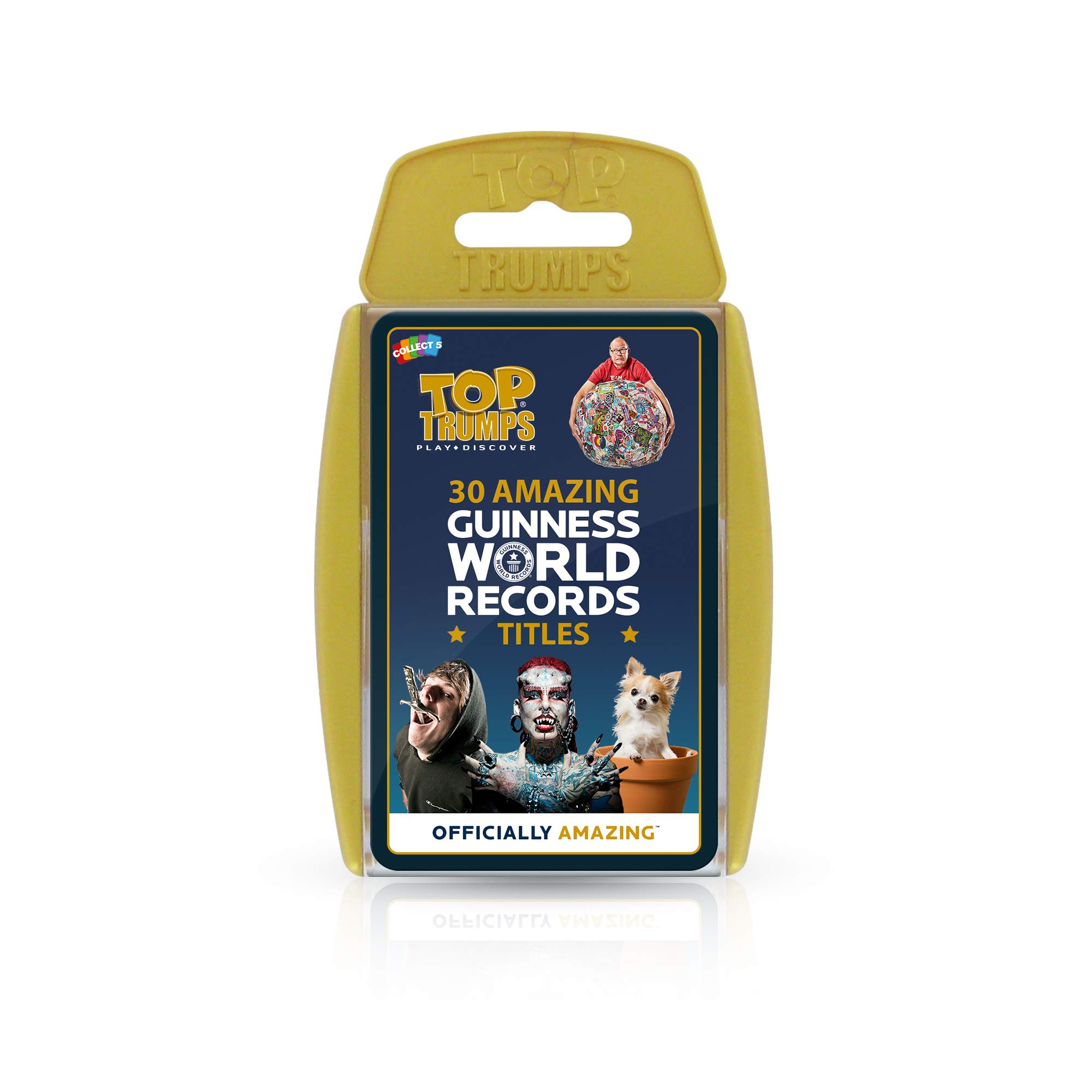 Top Trumps Card Game Guiness World Records - Family Games For Kids and Adults - Learning Games - Kids Card Games for 2 Players and more - Kid War Games - Card Wars - For 6 plus kids