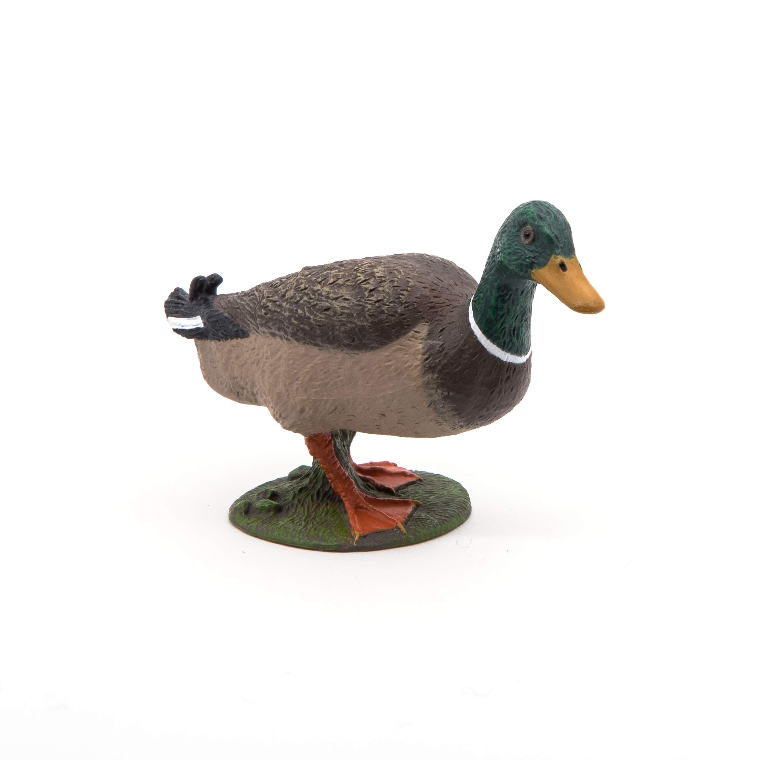 Papo FARMYARD FRIENDS Animals Figurine, 51155 Mallard Duck, Multicolour, Large