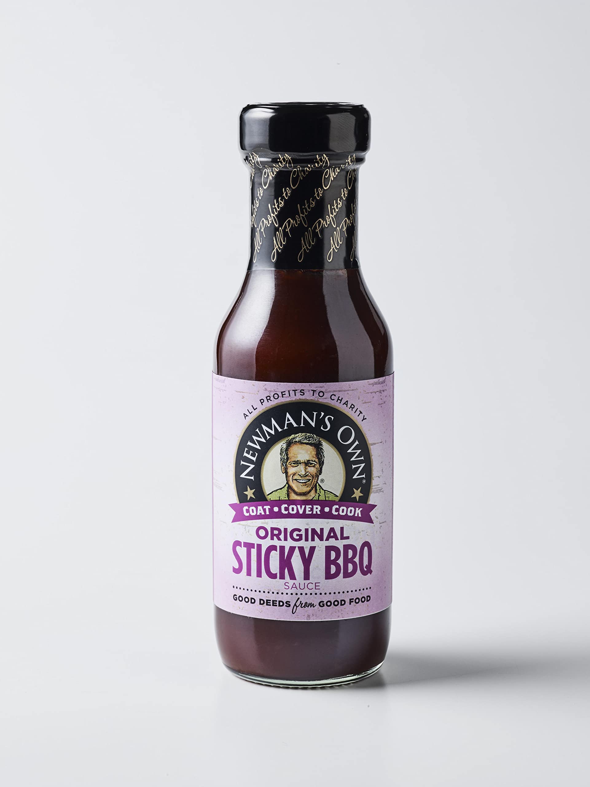 Newman's OwnSticky Barbecue Marinade Sauce, 250ml (Pack of 6) (Packaging may vary)