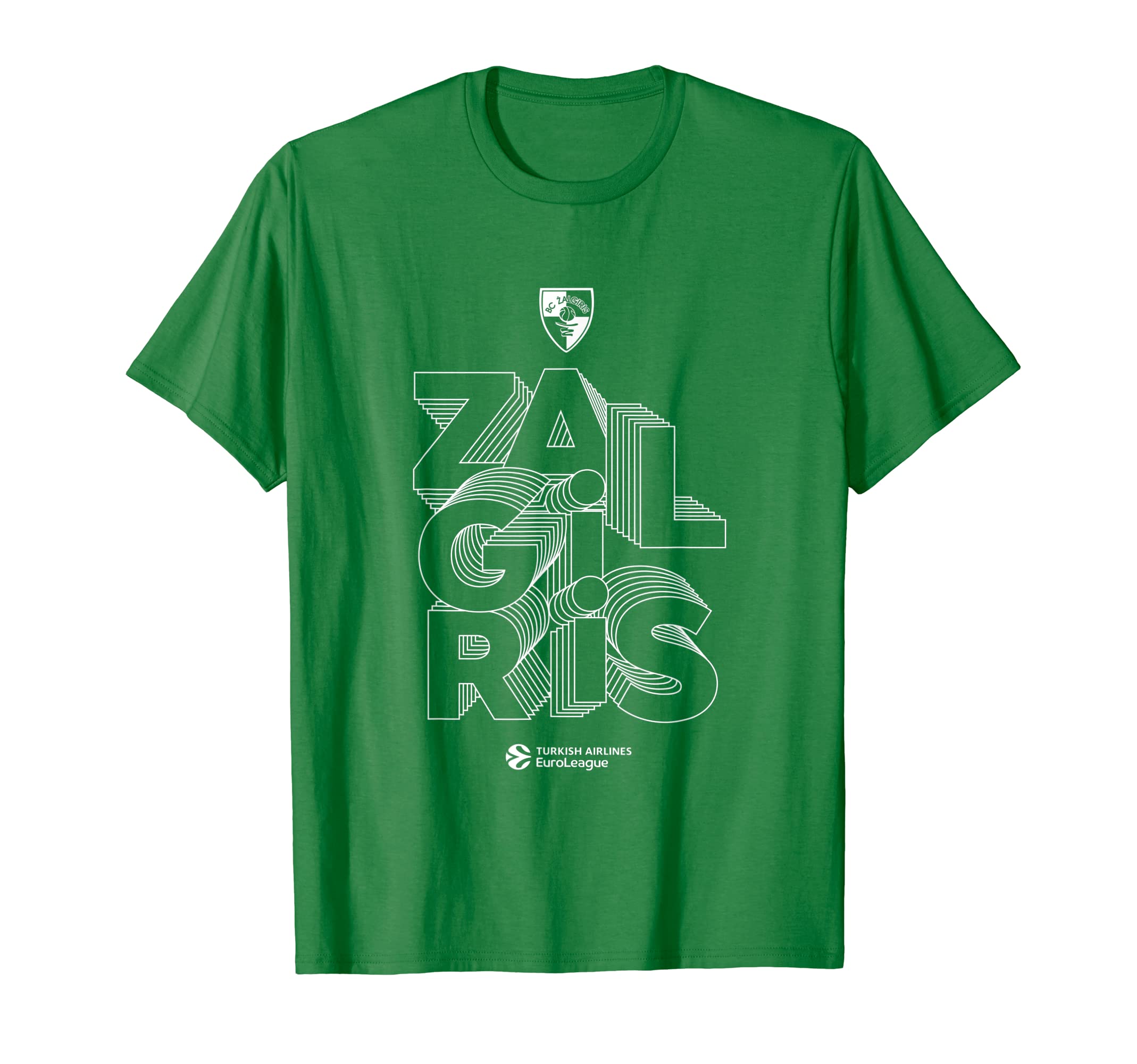 Zalgiris Kaunas Collection White Logo T-Shirt