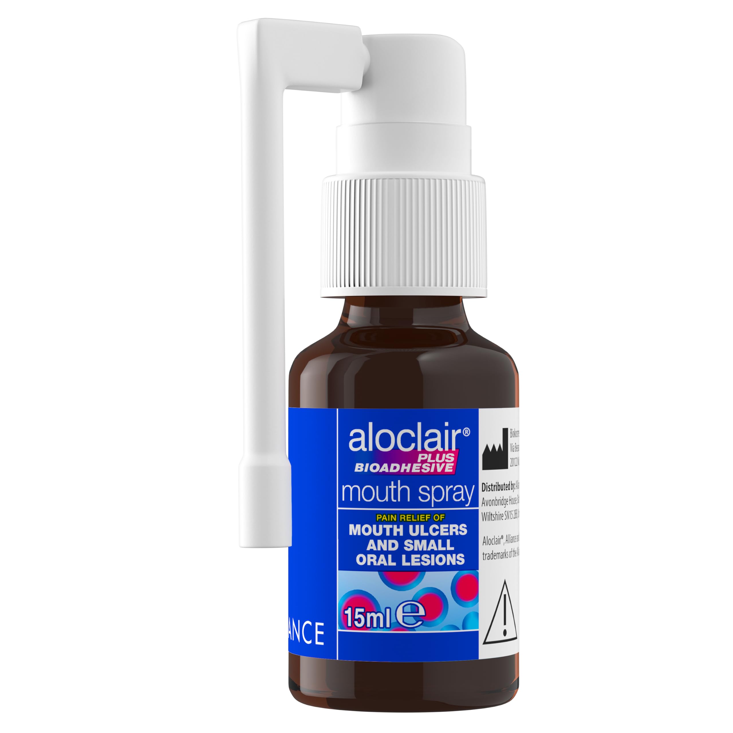 Aloclair Plus Spray Mouth Ulcer Treatment, 15 ml