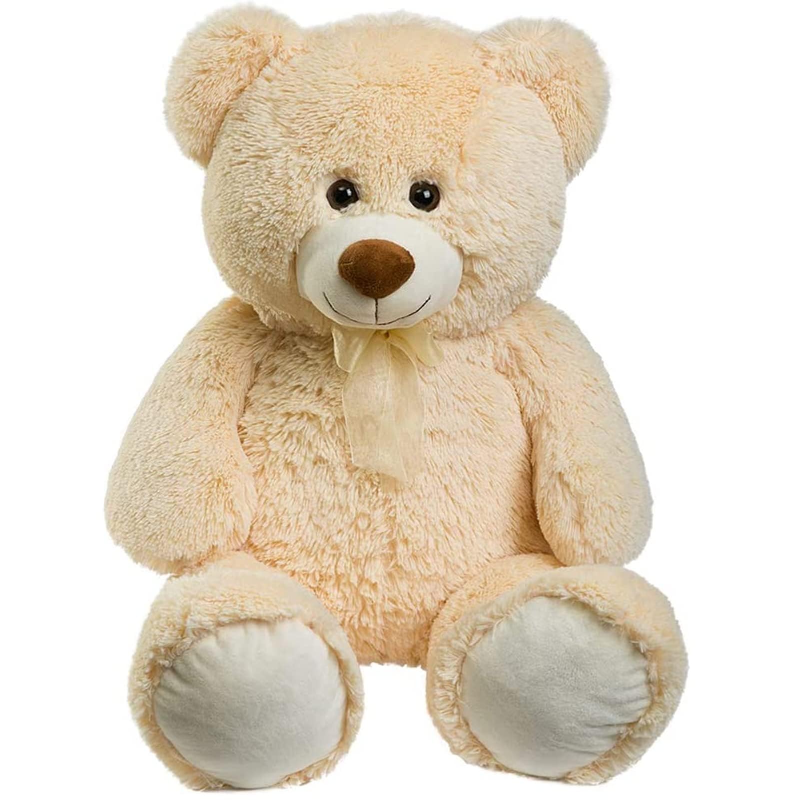 HollyHOME Teddy Bear Plush Giant Teddy Bears Stuffed Animals Teddy Bear Love 36 inch Begie