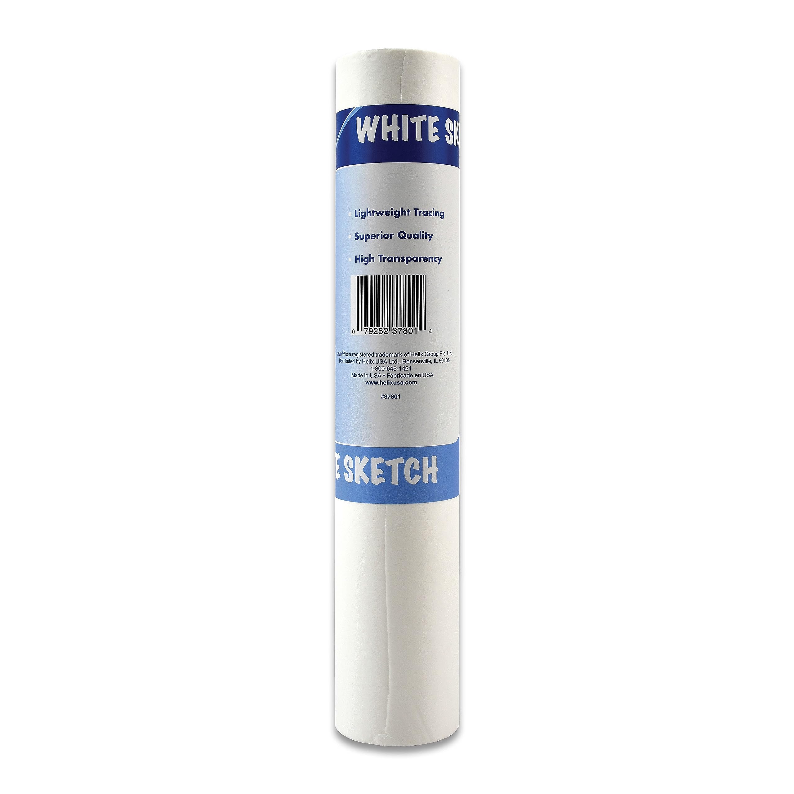 Maped Helix USA Helix Tracing & Sketching Paper Roll, White, High Transparency, 30.5 cm X 45.7 M (37801)