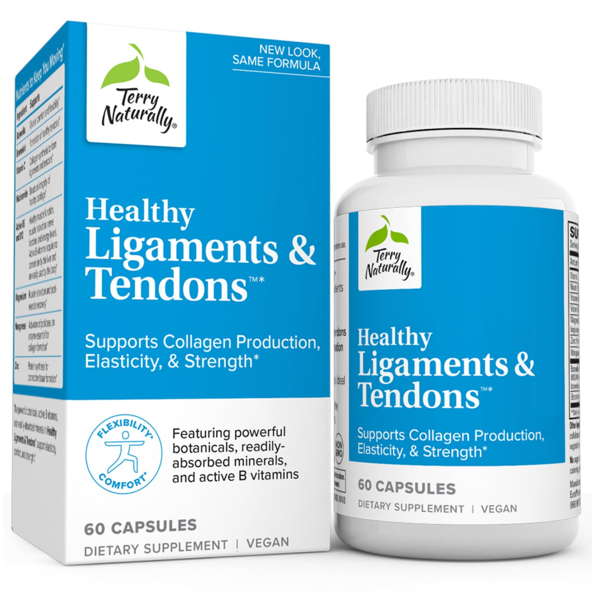 Terry Naturally Healthy Ligaments & Tendons - 60 Capsules