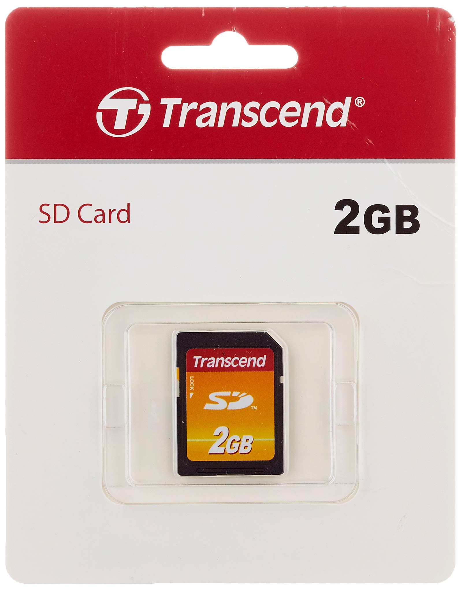 Transcend TS2GSDC 2GB Secure Digital (Standard) Memory Card, blue