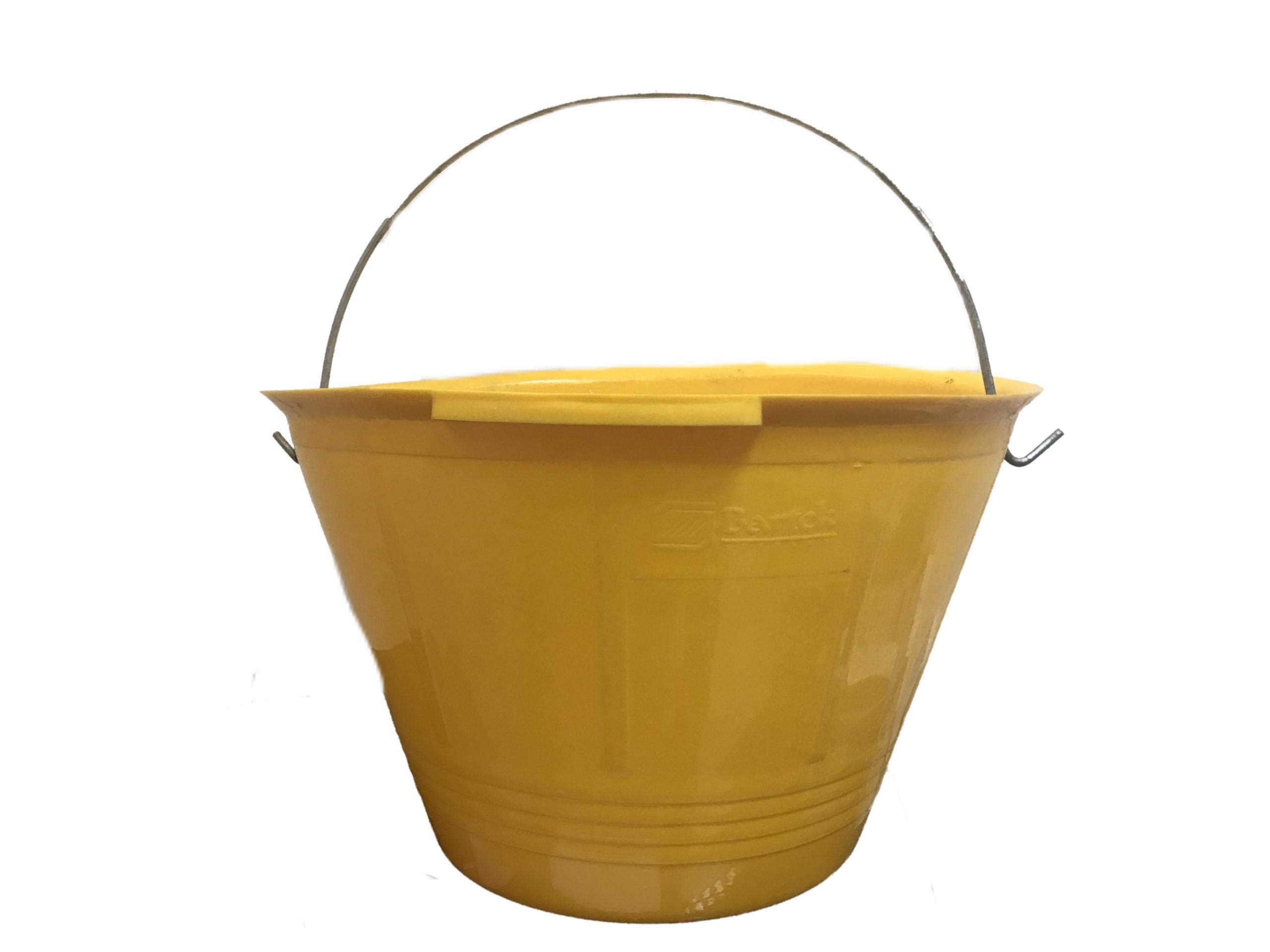 Bartek Plastic 14 Liter Yellow Bucket