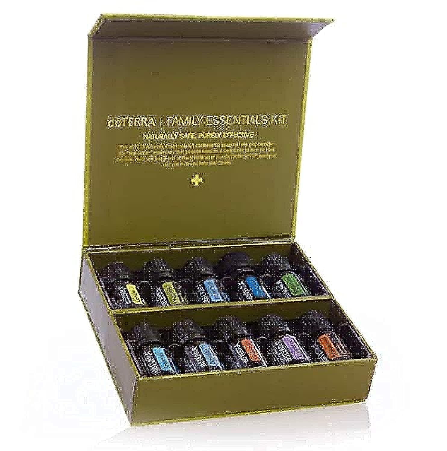 doTERRA Family Essential Oil Kit (Aromatherapy Set) - TOP 10 Oils & Blends