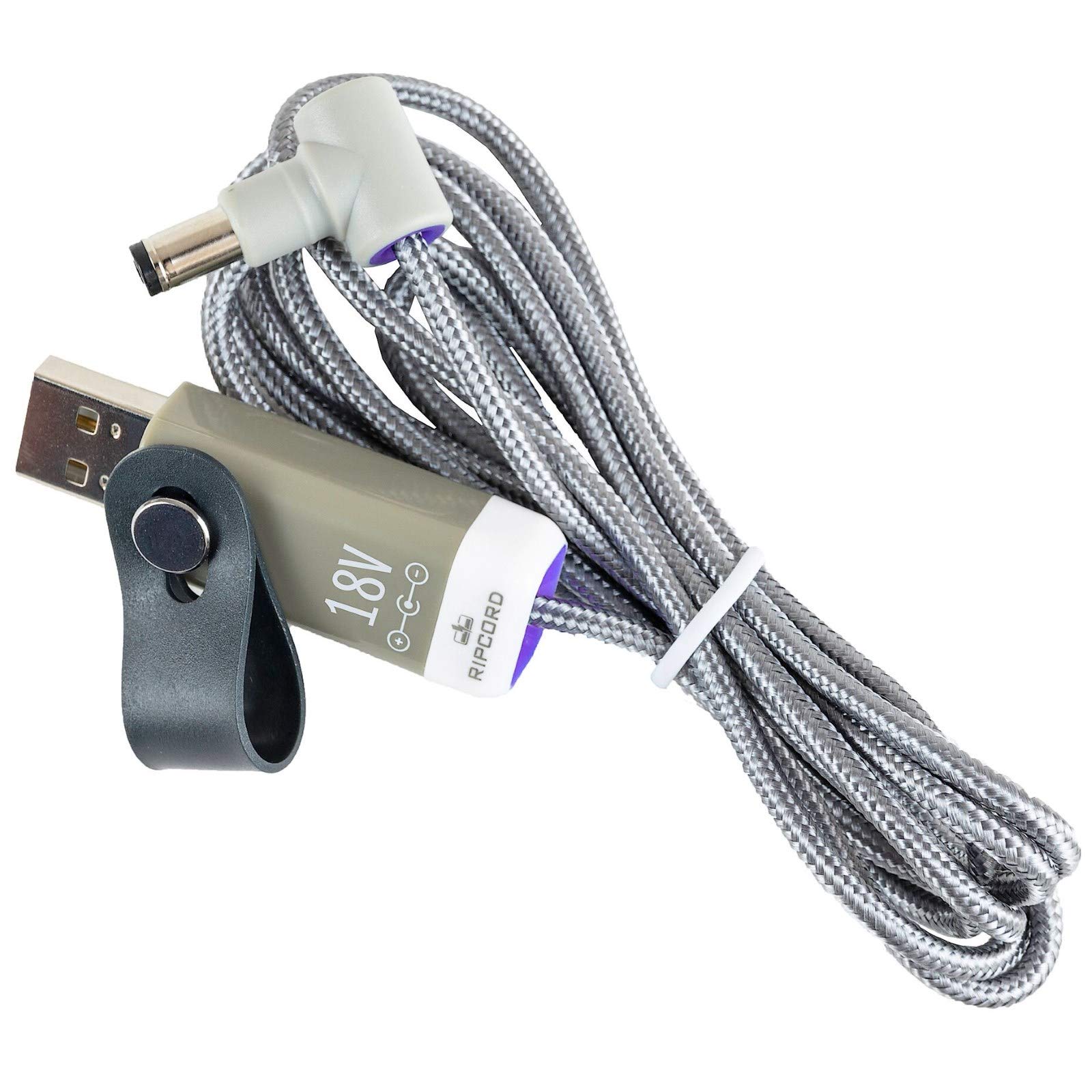 MyVolts Ripcord - USB to 18V DC power cable compatible with the Pigtronix Infinity Looper Effects pedal