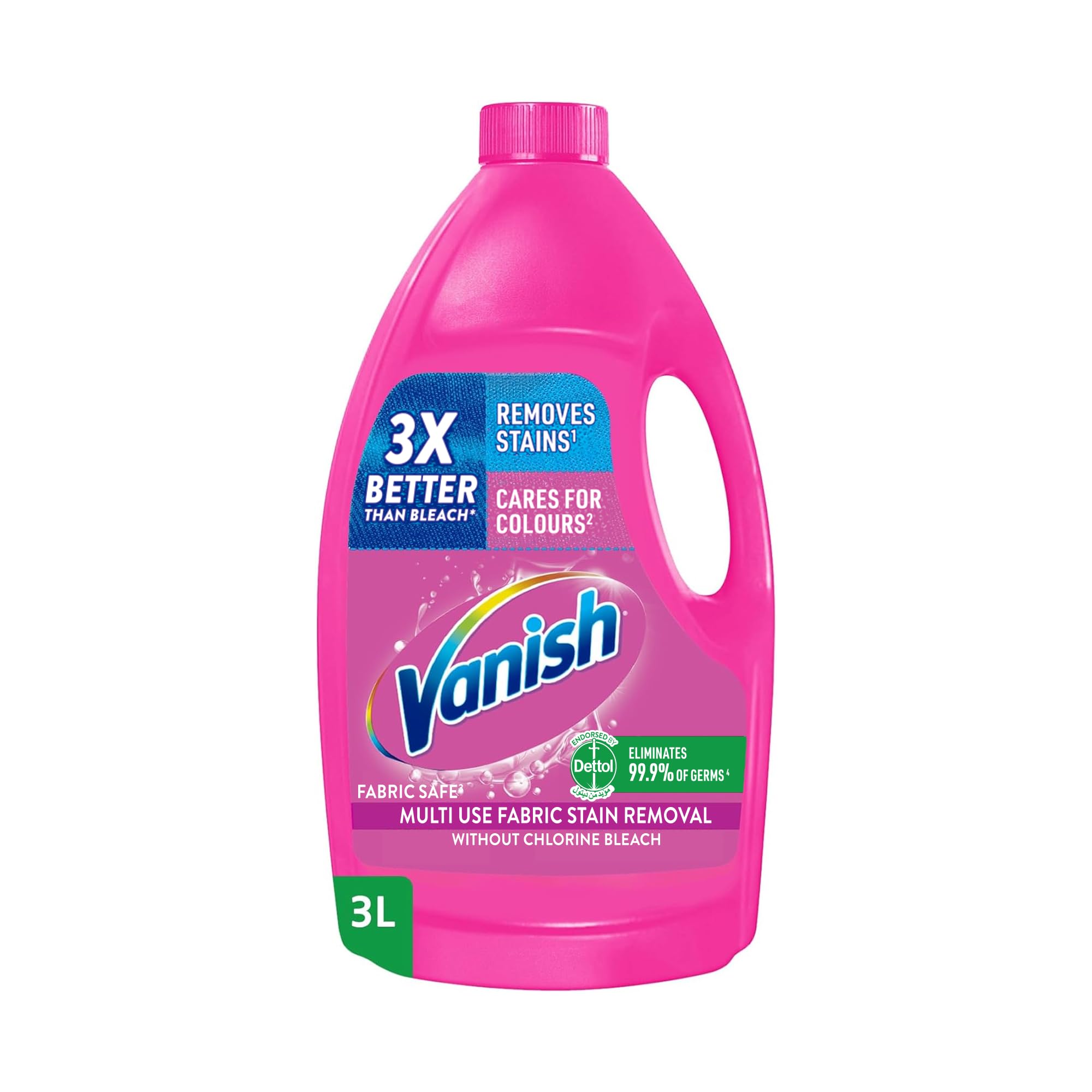 VanishFabric Stain Remover For Multi Use 3Litre