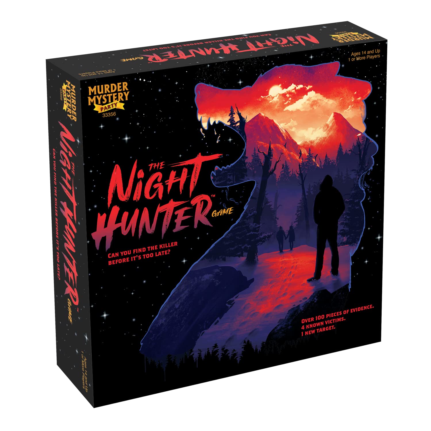 University Games The Night Hunter Murder Mystery Party Game