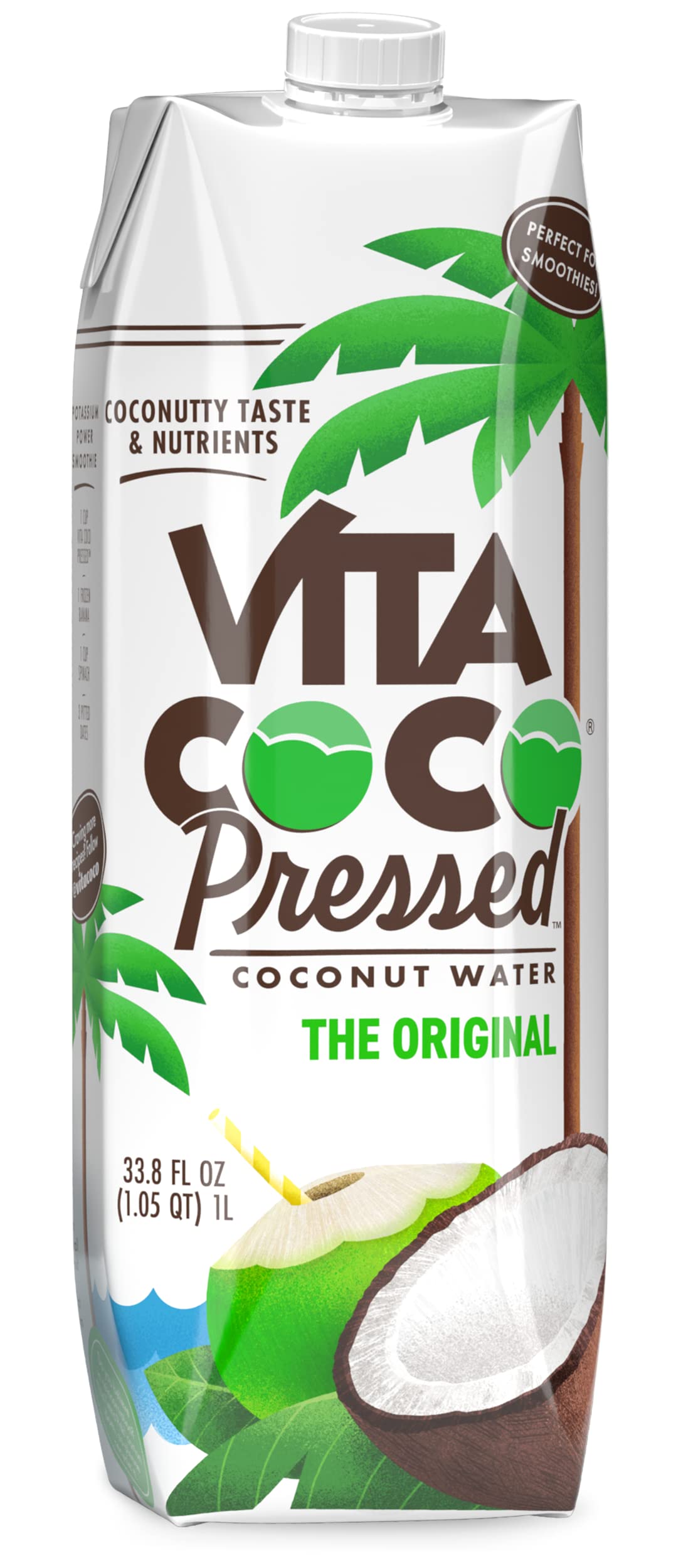 Vita CocoPressed Coconut Water, 1L