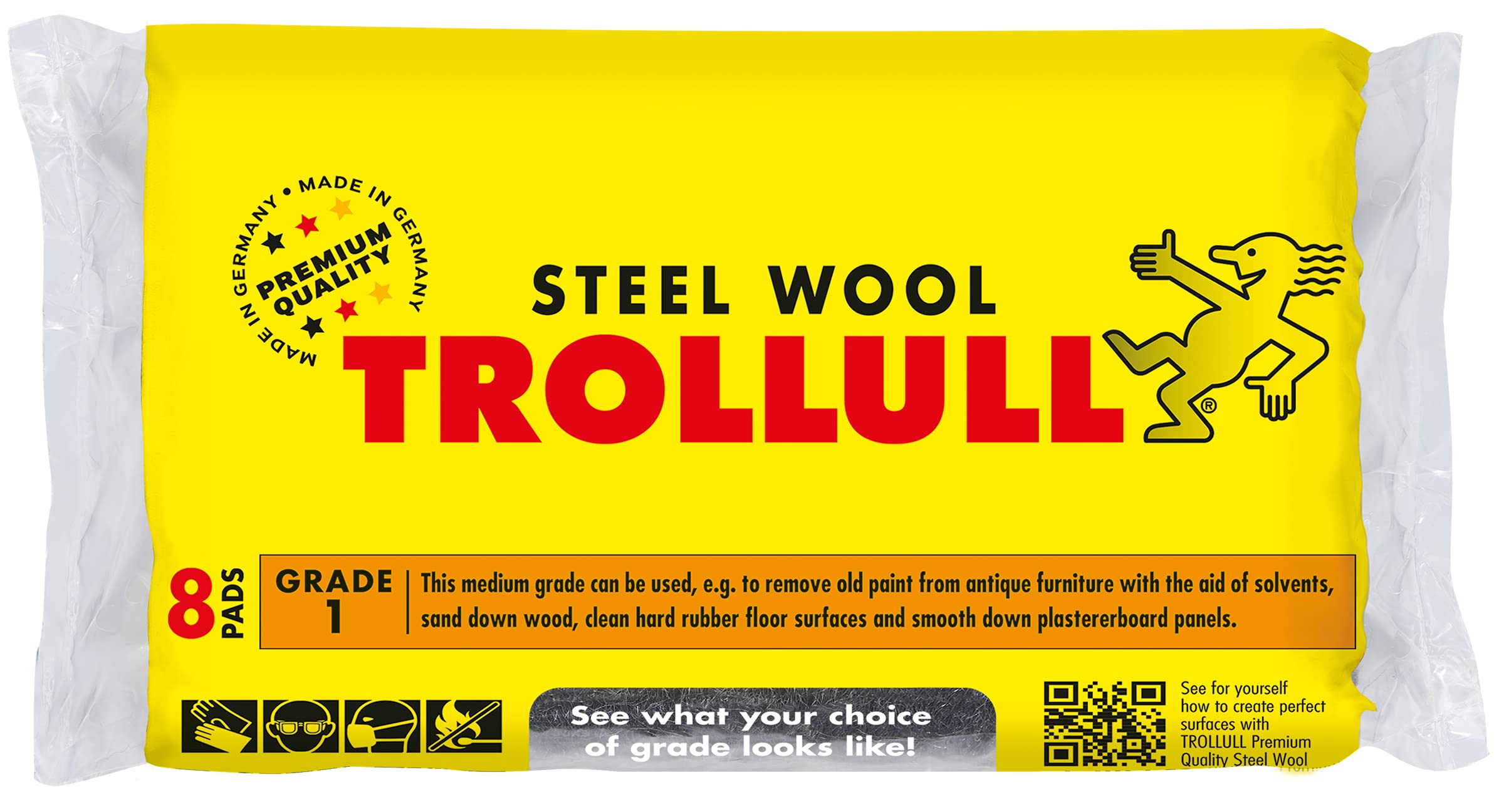 Steel Wool 6oz Roll - Medium