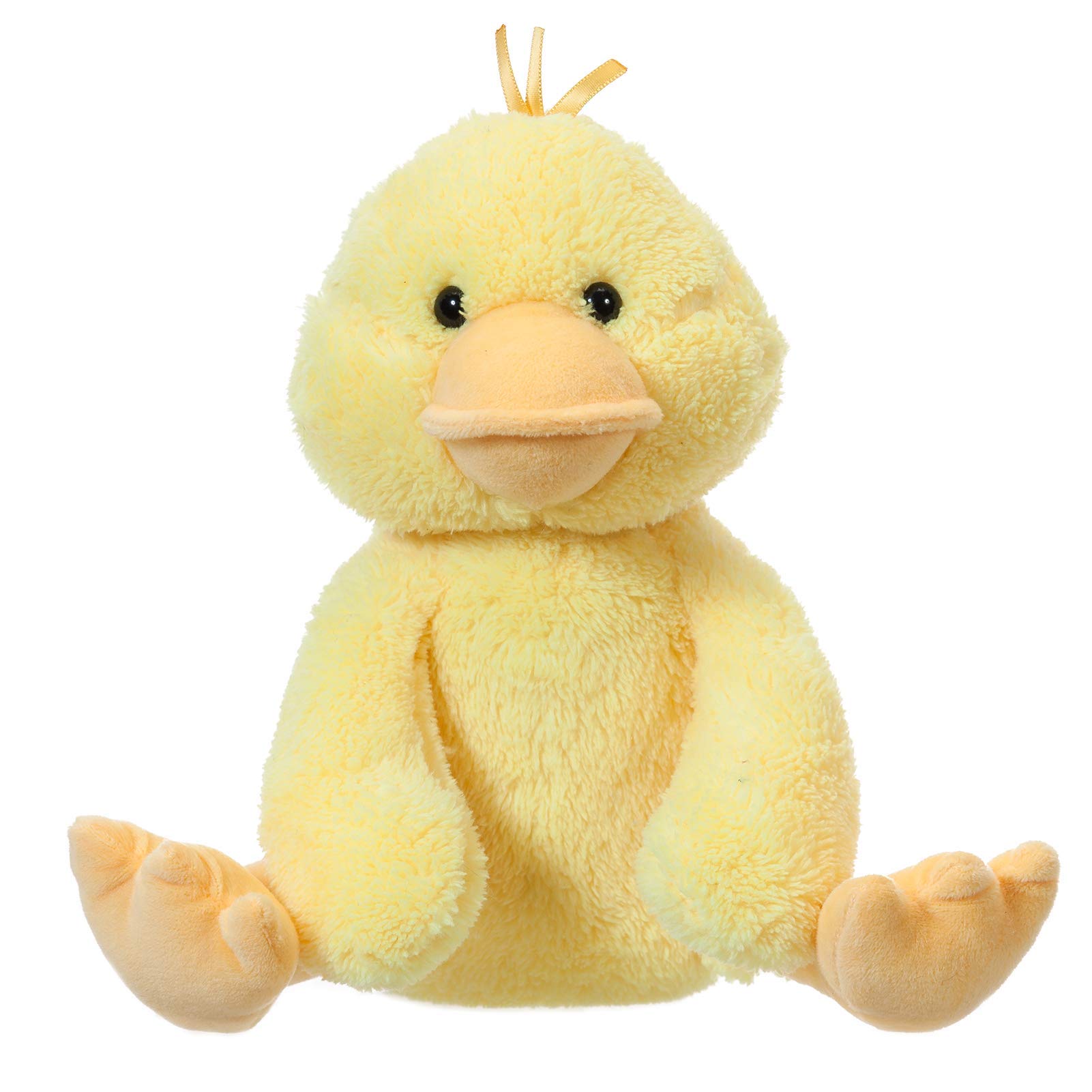 Apricot Lamb Toys Plush Velvet Duck Stuffed Animal Soft Cuddly Perfect for Child (Velvet Duck, 8.3 Inches)