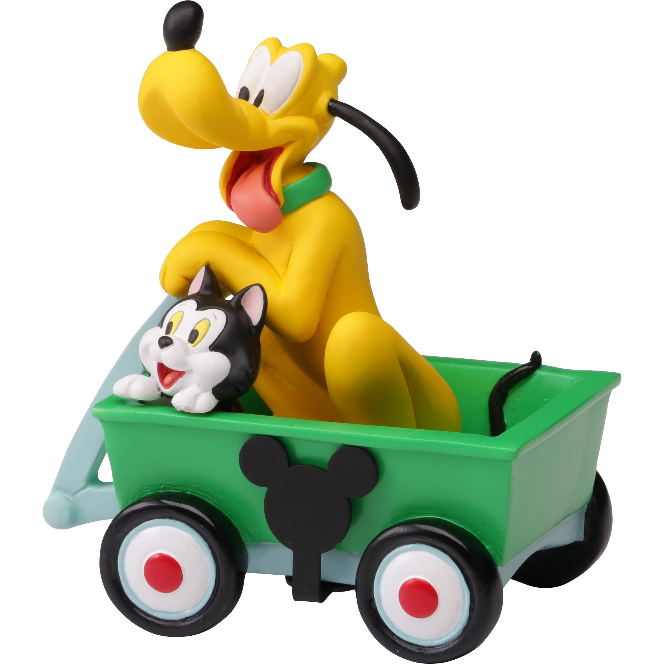 Precious Moments 201704 Disney Collectible Parade Pluto and Figaro Resin/Vinyl figurine, One Size, Multicolored